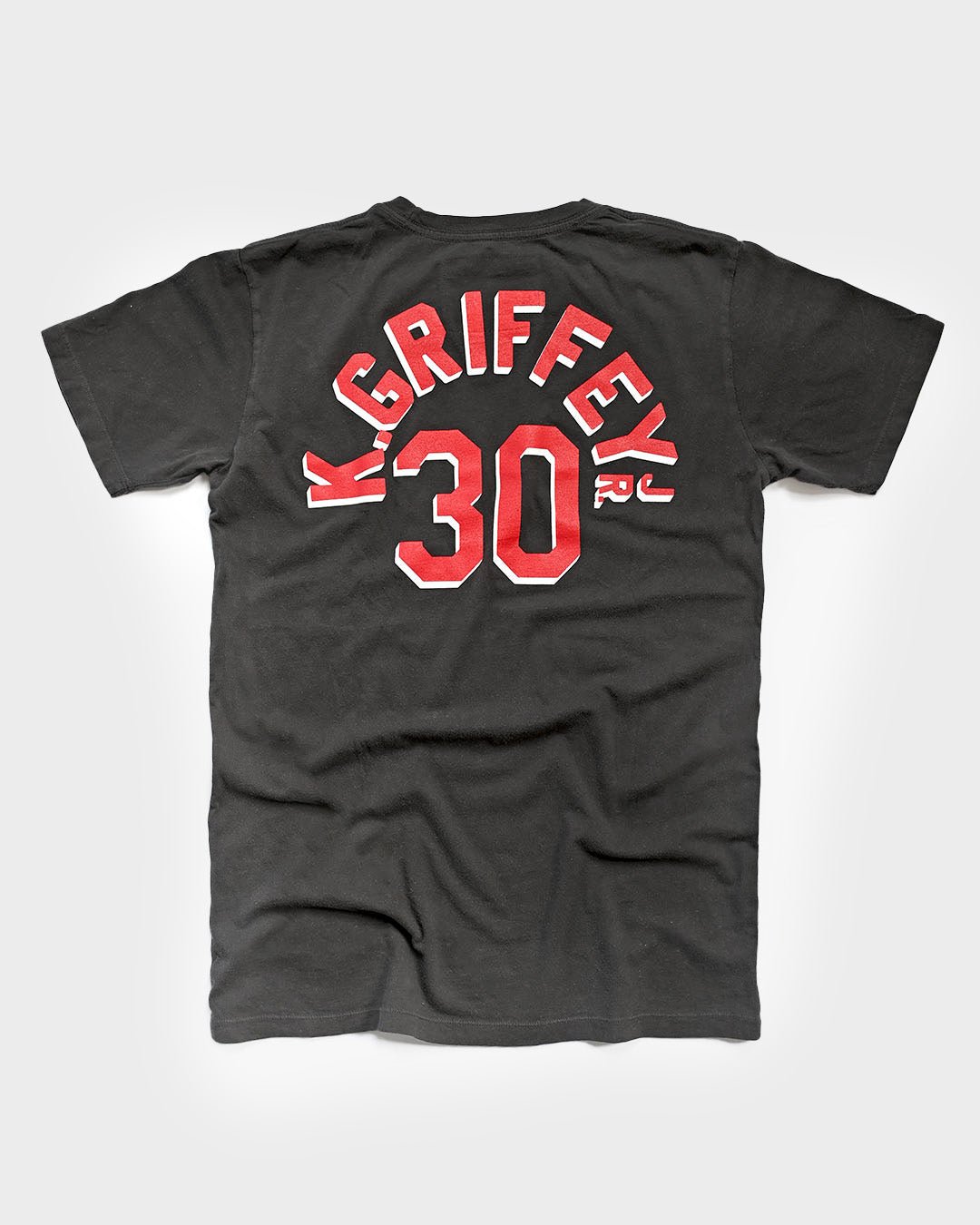 K. Griffey Jr. 30 Cincinnati Black Tee - Roots of Fight Canada