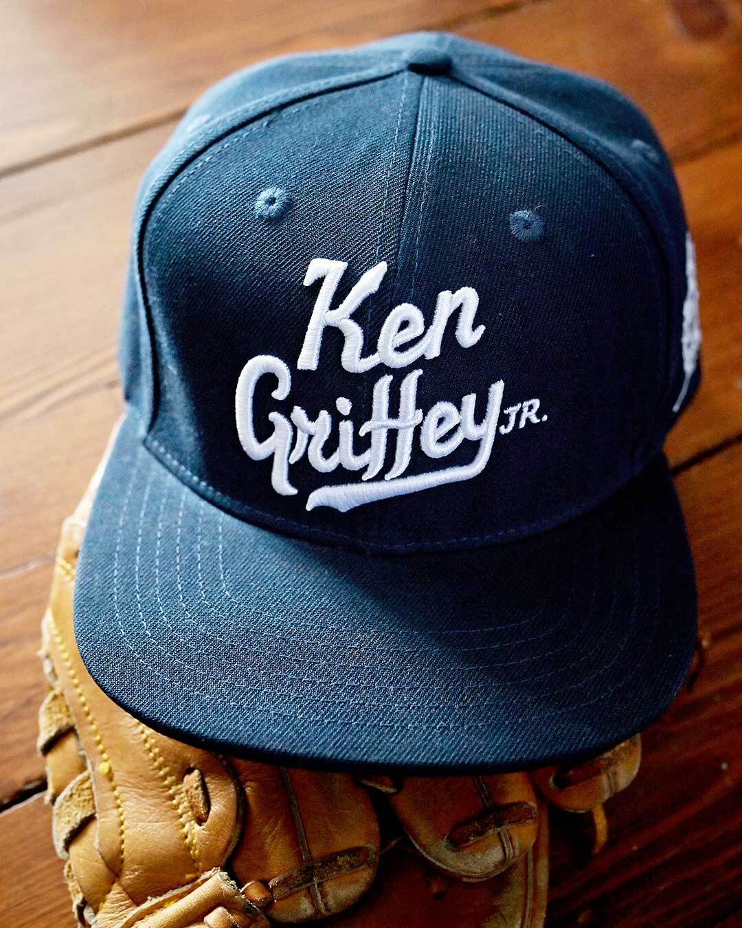 Ken Griffey Jr. Navy Snapback Hat - Roots of Fight Canada