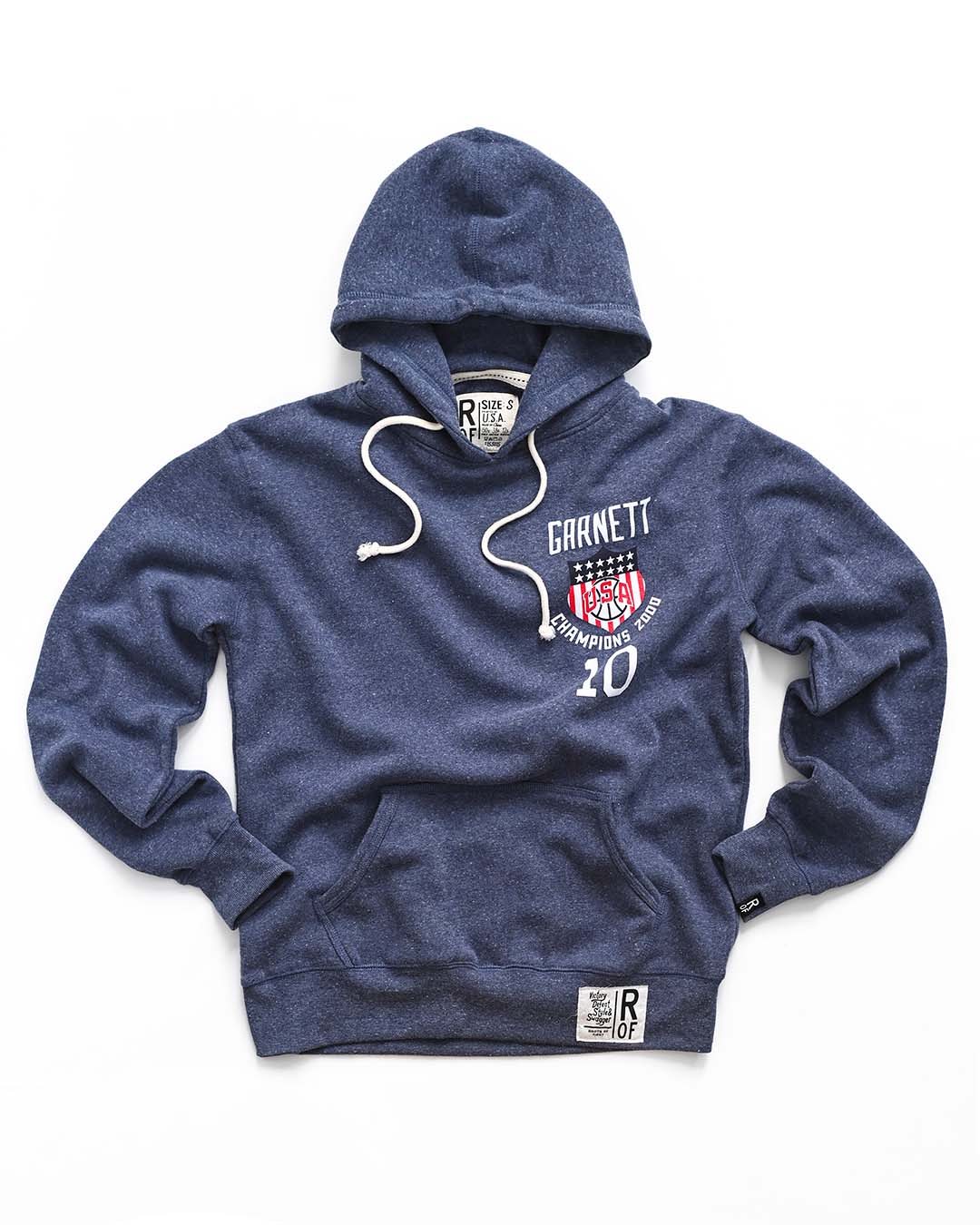 Kevin Garnett USA 2000 Champ Navy PO Hoody - Roots of Fight Canada