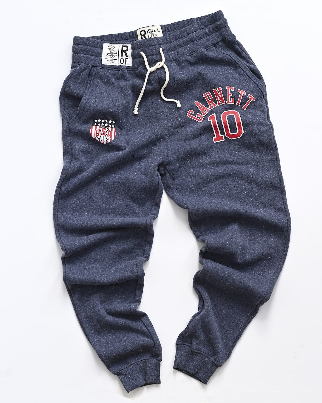 Kevin Garnett USA 2000 Champ Navy Sweatpants - Roots of Fight Canada