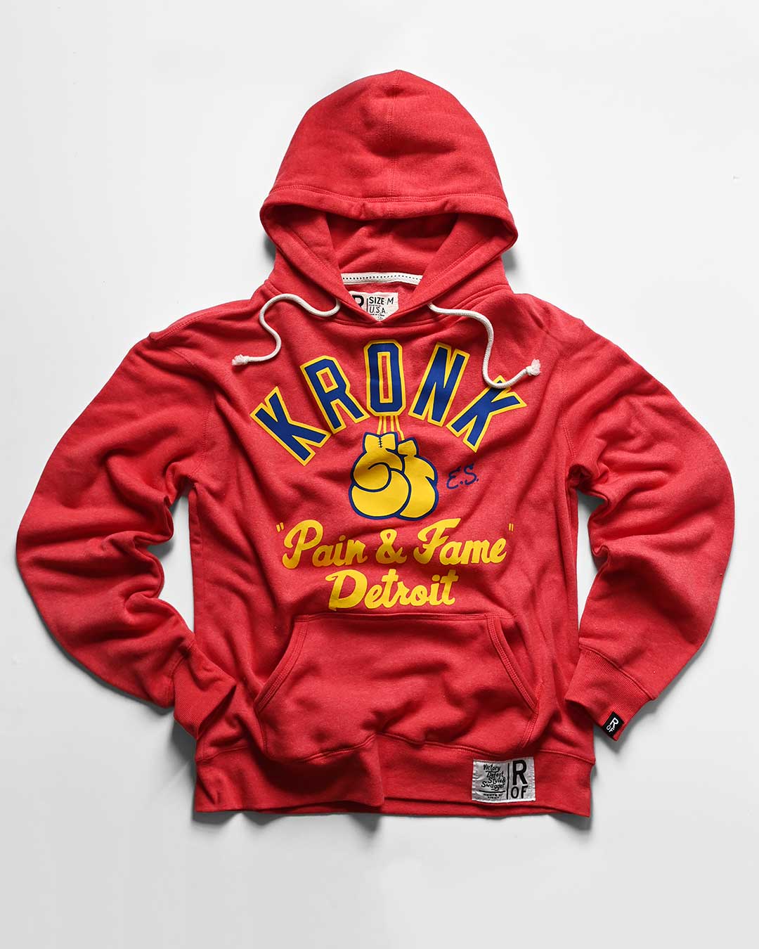 Kronk Pain & Fame Red Hoody - Roots of Fight Canada