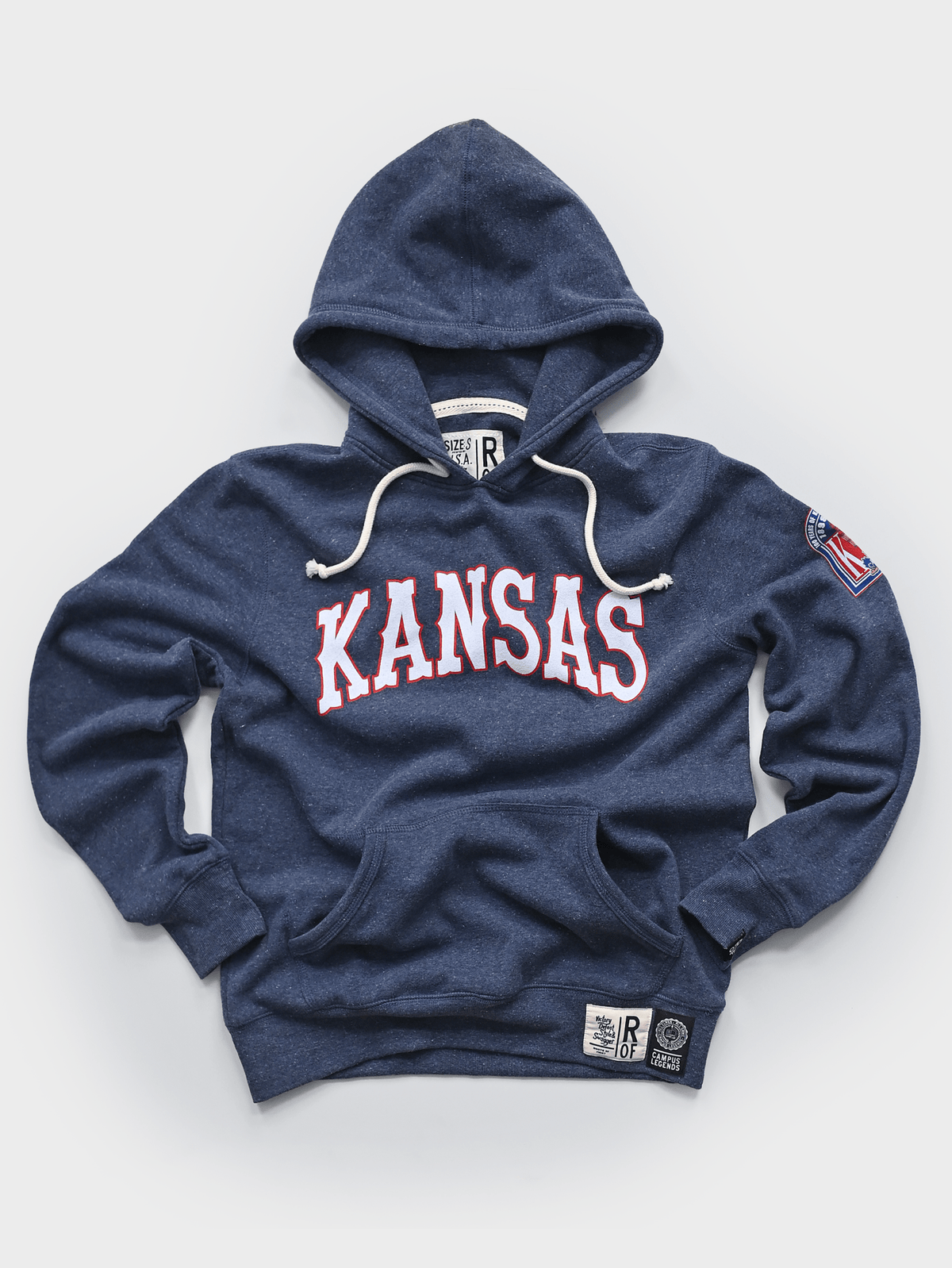 KU - Paul Pierce #34 Navy PO Hoody - Roots of Fight Canada