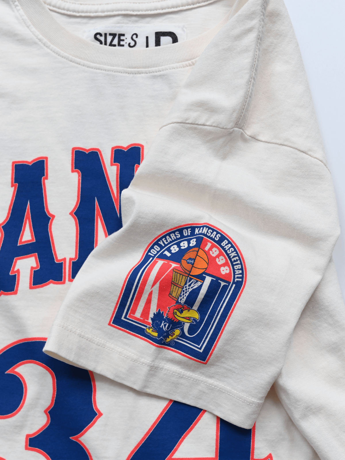 KU - Paul Pierce #34 White Tee - Roots of Fight Canada