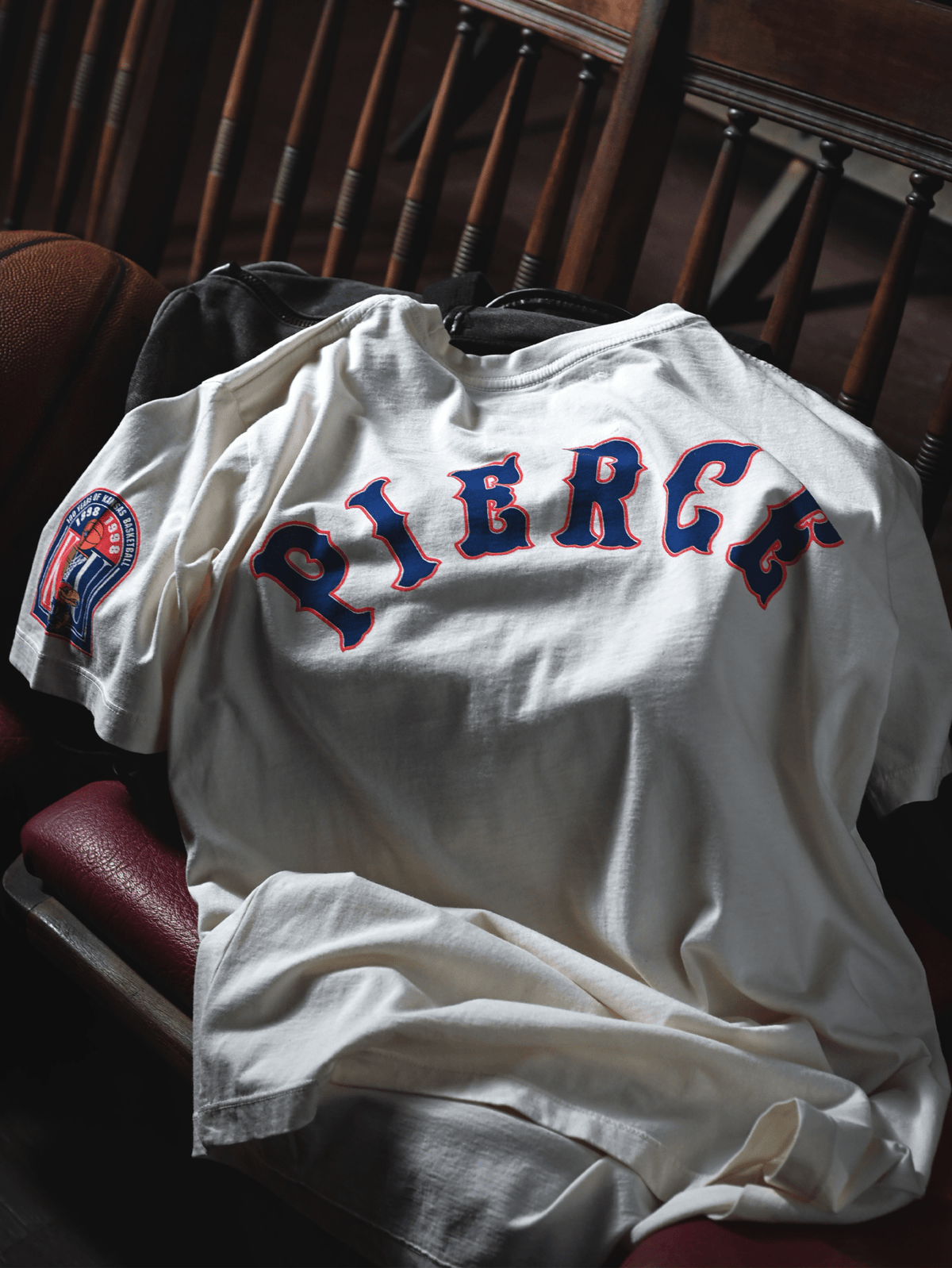 KU - Paul Pierce #34 White Tee - Roots of Fight Canada