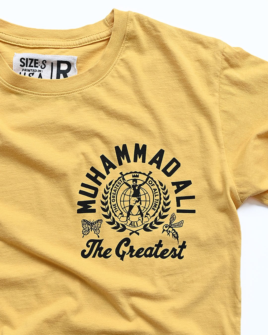M. Ali The Greatest Gold Tee - Roots of Fight Canada