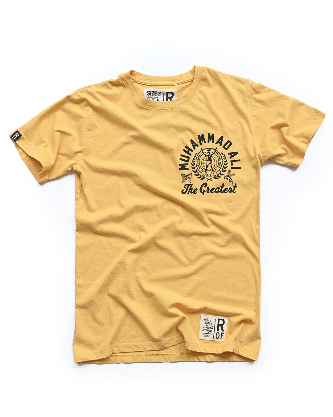 M. Ali The Greatest Gold Tee - Roots of Fight Canada