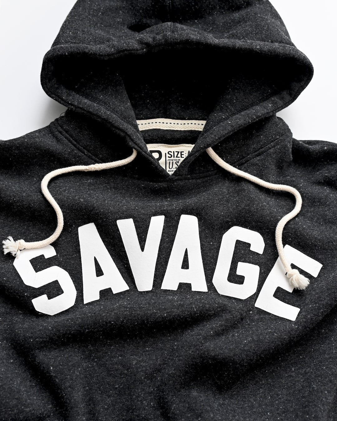 Macho Man 'Savage' Black PO Hoody - Roots of Fight Canada