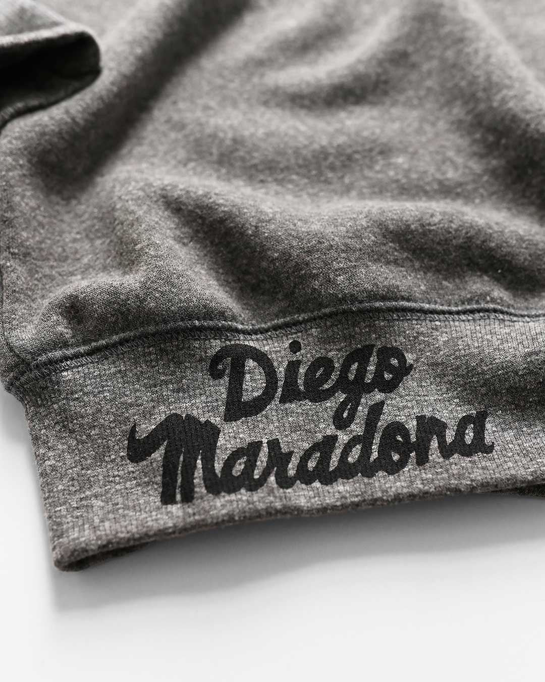 Maradona 'All I Have' Grey Sweatshirt - Roots of Fight Canada