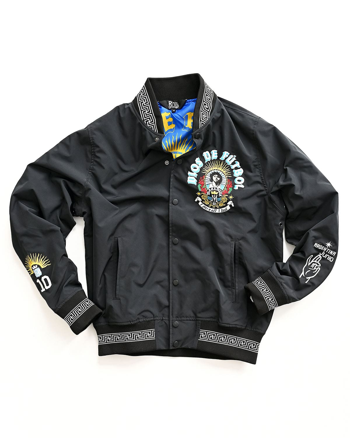 Maradona Dios De Futbol Stadium Jacket - Roots of Fight Canada