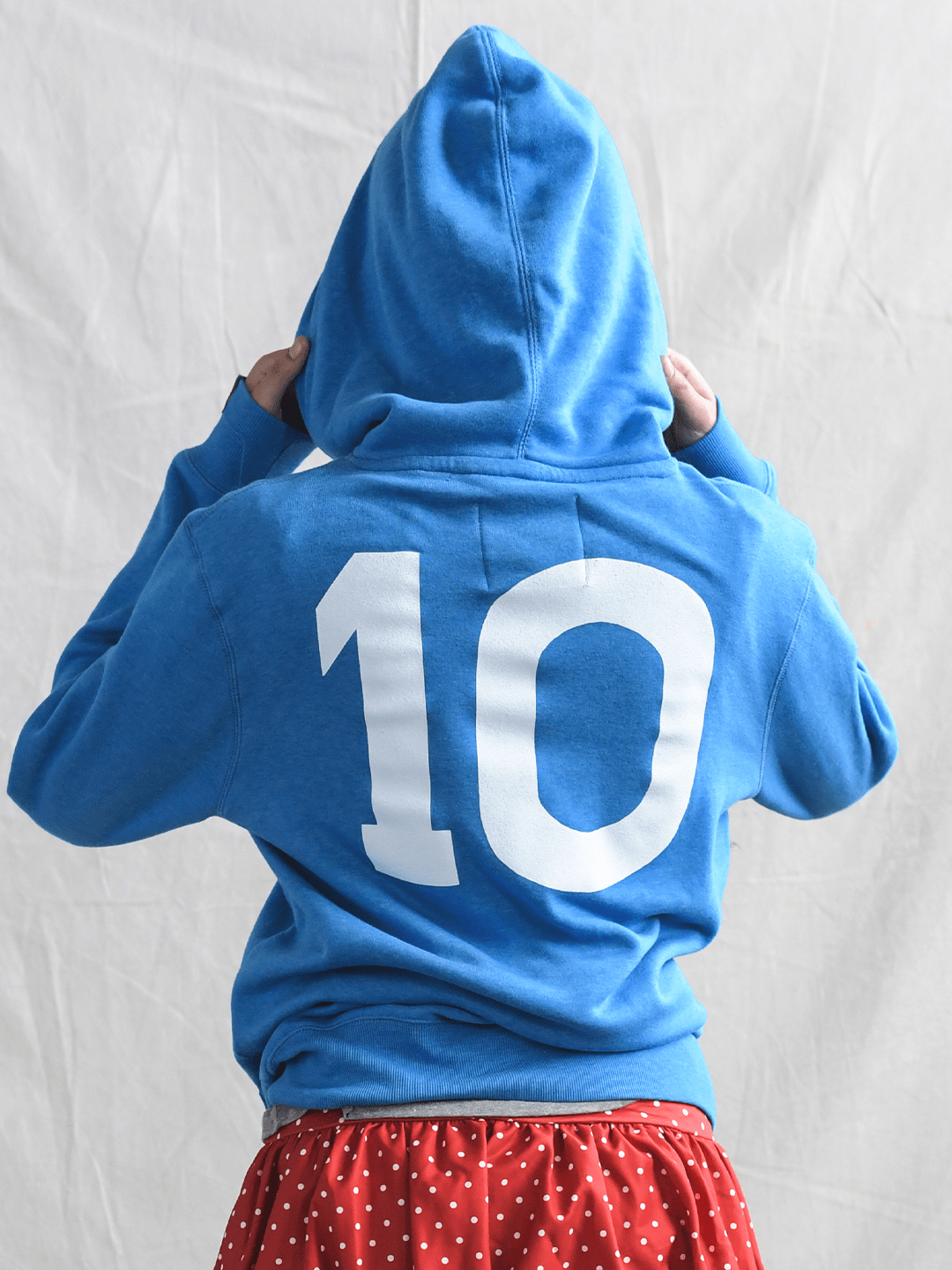 Maradona Napoli 10 Blue PO Hoody - Roots of Fight Canada