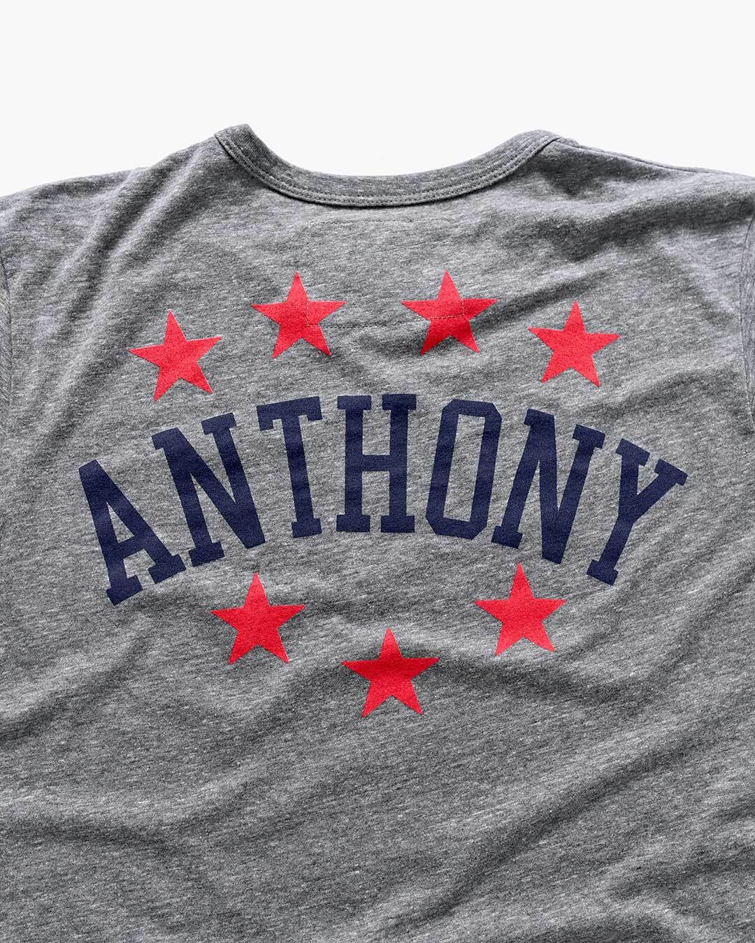 Melo Anthony Games USA Grey Tee - Roots of Fight Canada