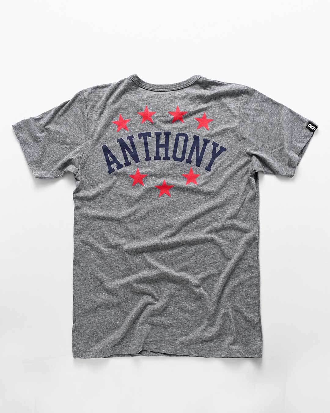 Melo Anthony Games USA Grey Tee - Roots of Fight Canada