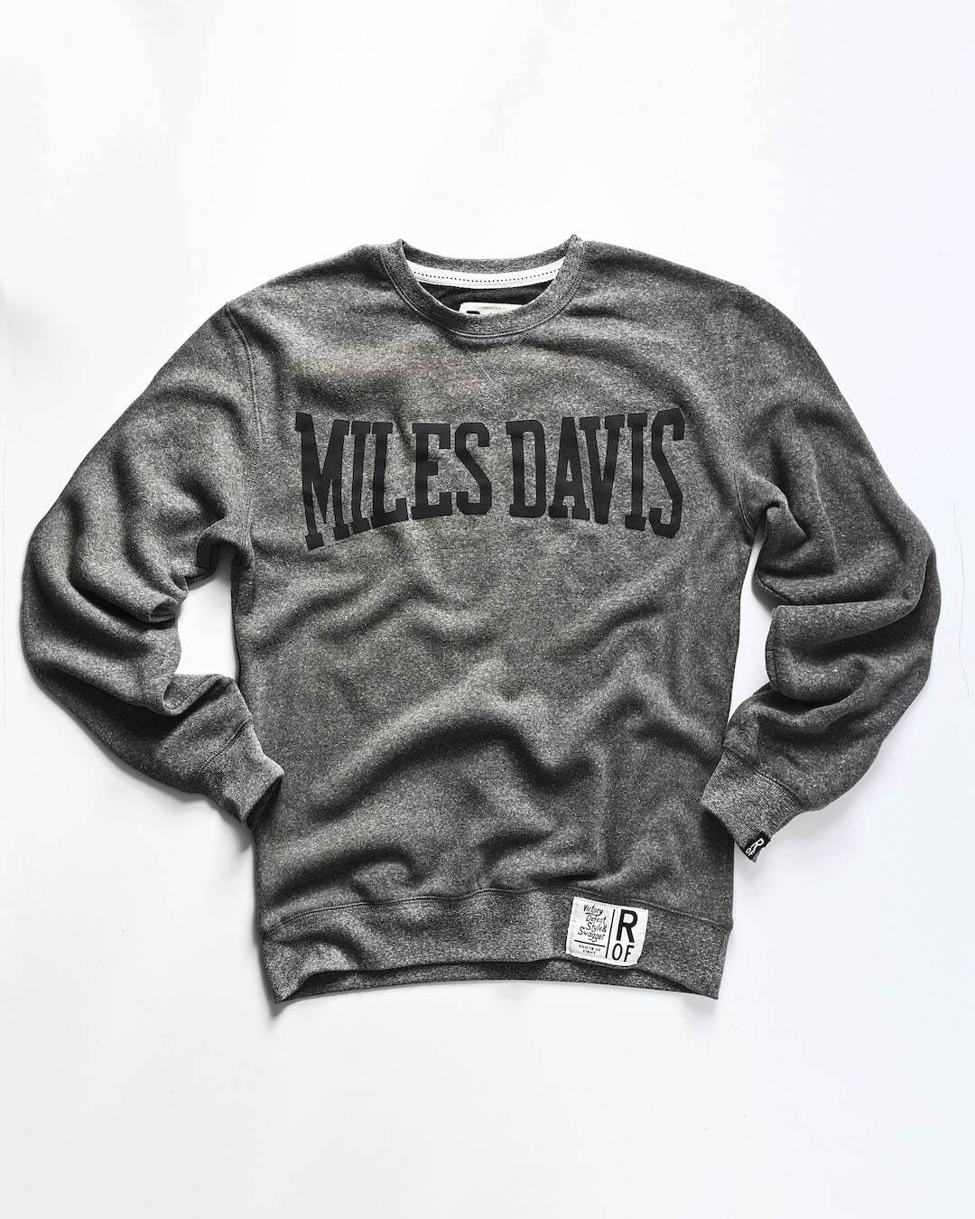 Miles Davis Classic Grey Sweatshirt - Roots of Fight Canada