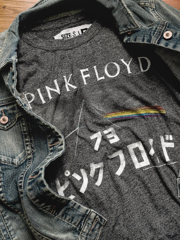 Pink Floyd Dark Side '73 Women's Black Tee - Roots of Fight Canada