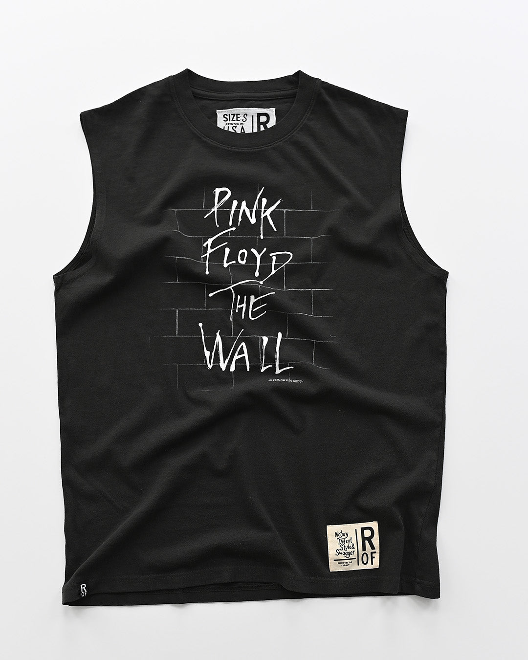 Pink Floyd The Wall Black Muscle Tee - Roots of Fight Canada