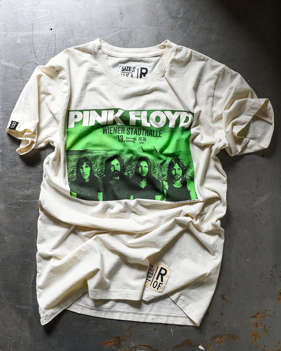 Pink Floyd Vienna Concert White Tee - Roots of Fight Canada