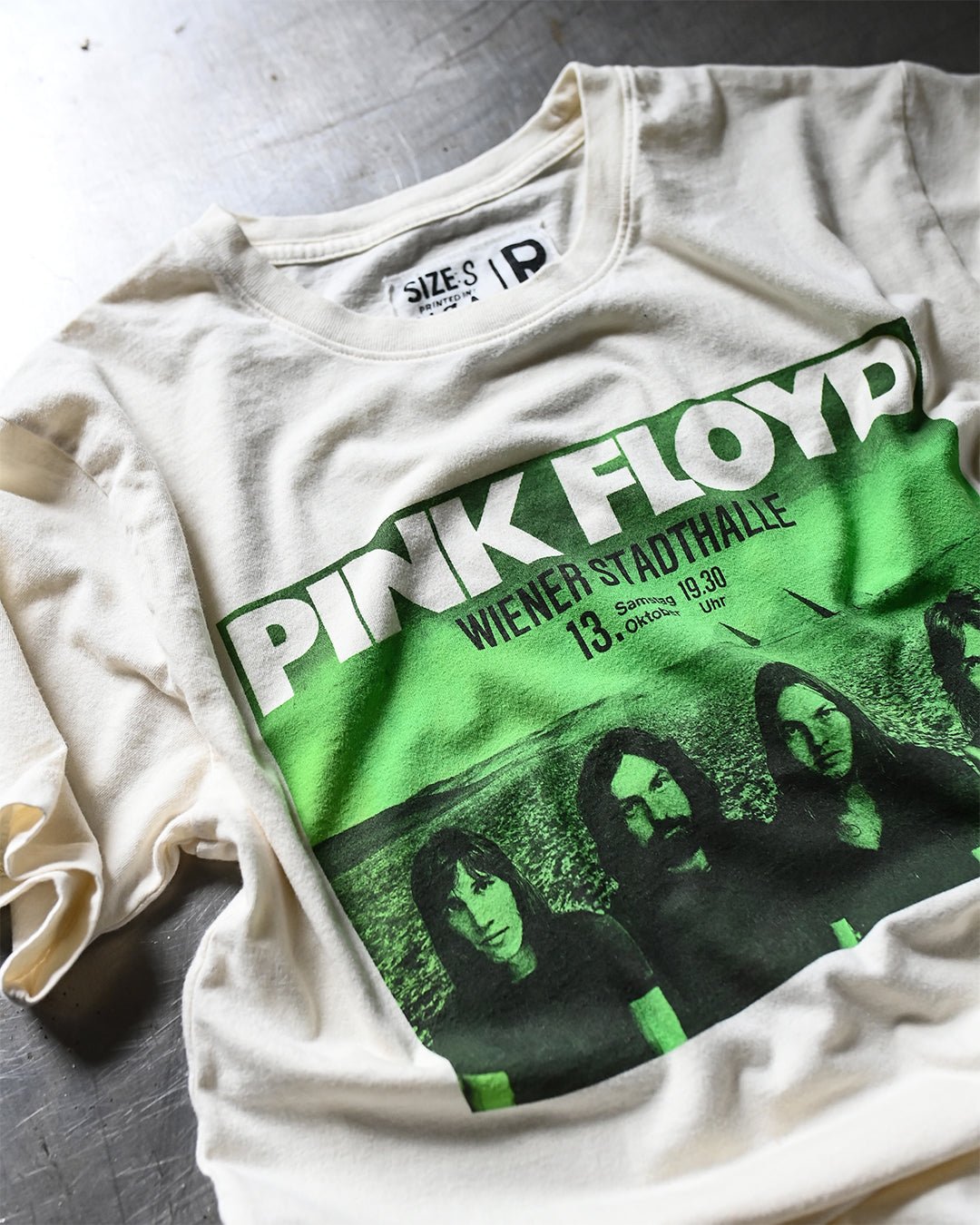 Pink Floyd Vienna Concert White Tee - Roots of Fight Canada