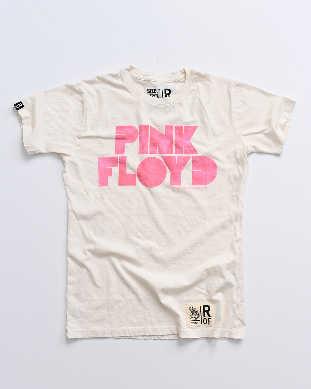 Pink Floyd Vintage White Tee - Roots of Fight Canada