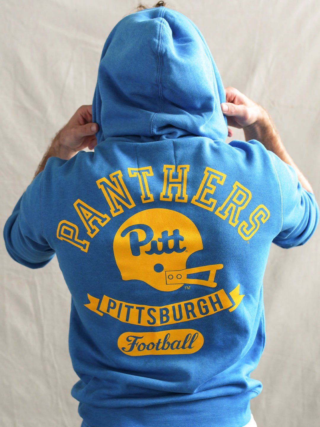 PITT - Panthers Football Blue PO Hoody - Roots of Fight Canada