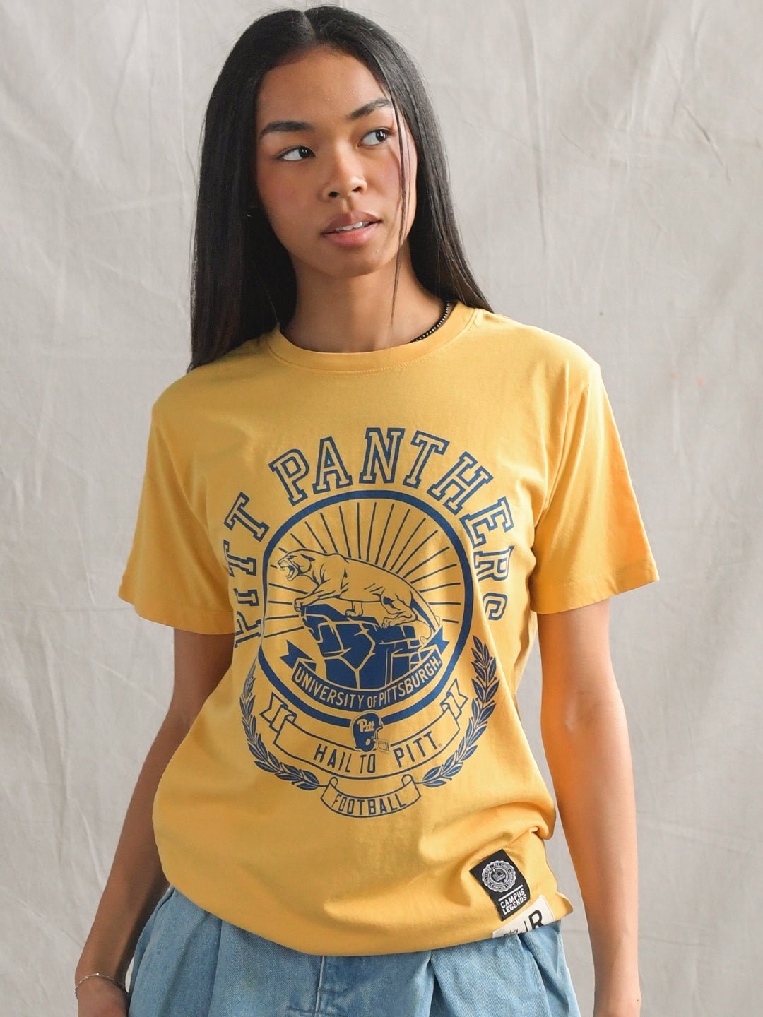 PITT - Panthers Football Gold Tee - Roots of Fight Canada