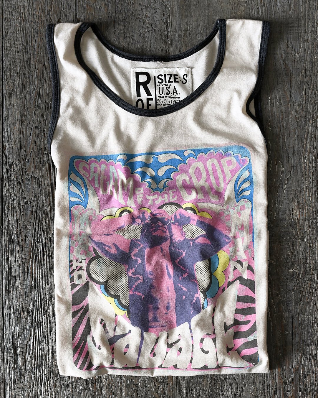 Randy Savage Cream of the Crop White Tank - Roots of Fight Canada