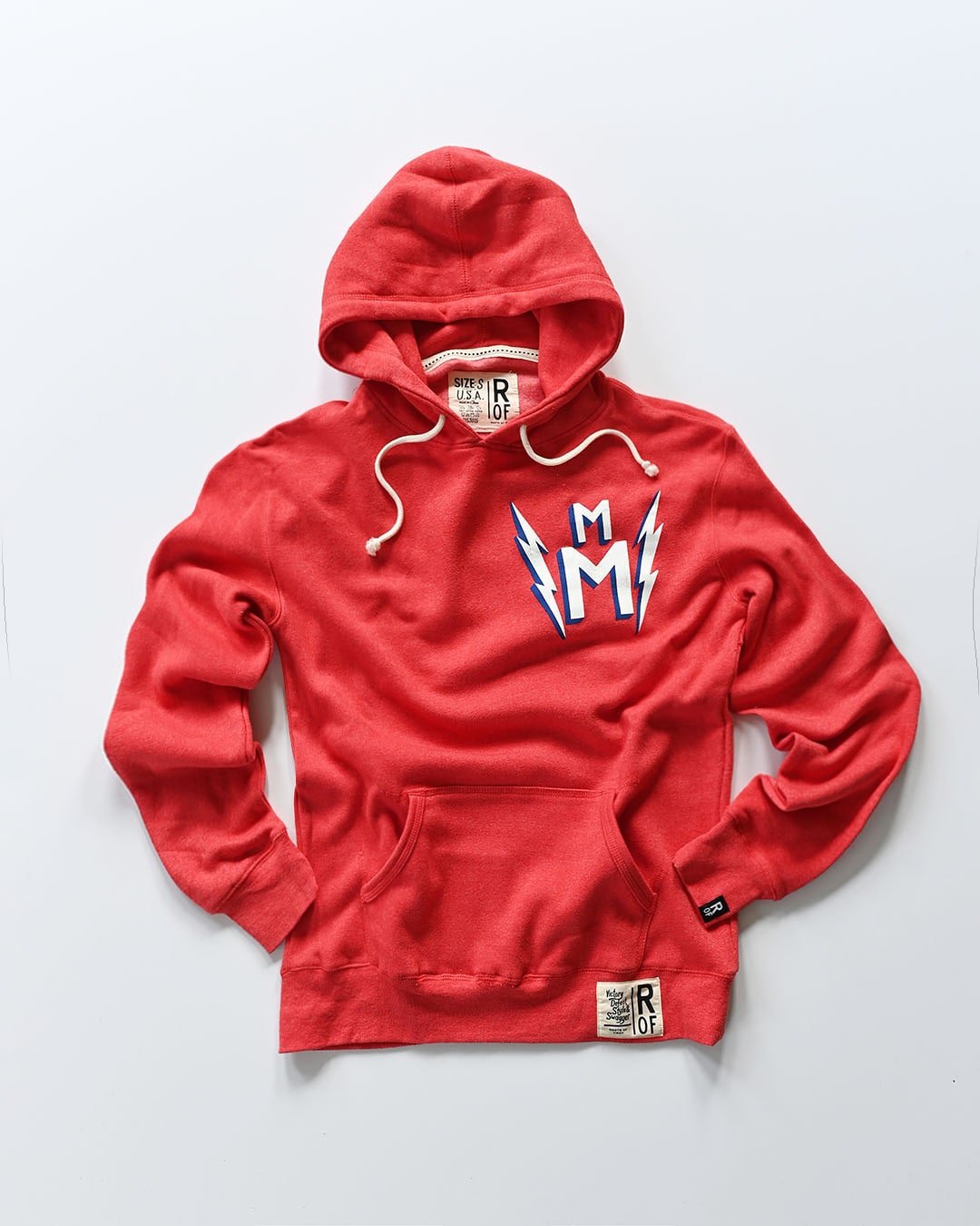 Randy Savage Macho Man Red PO Hoody - Roots of Fight Canada