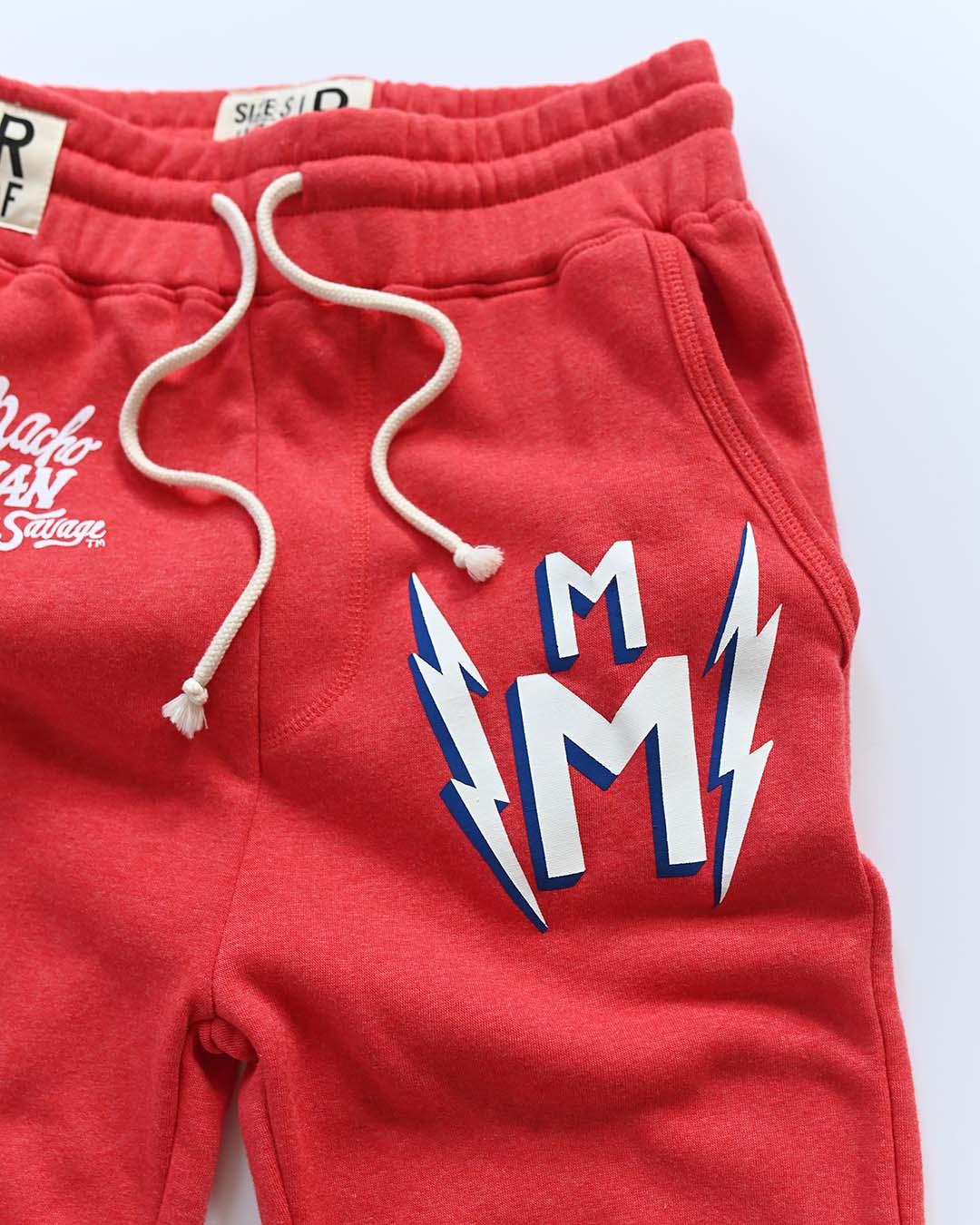 Randy Savage Macho Man Red Sweatpants - Roots of Fight Canada