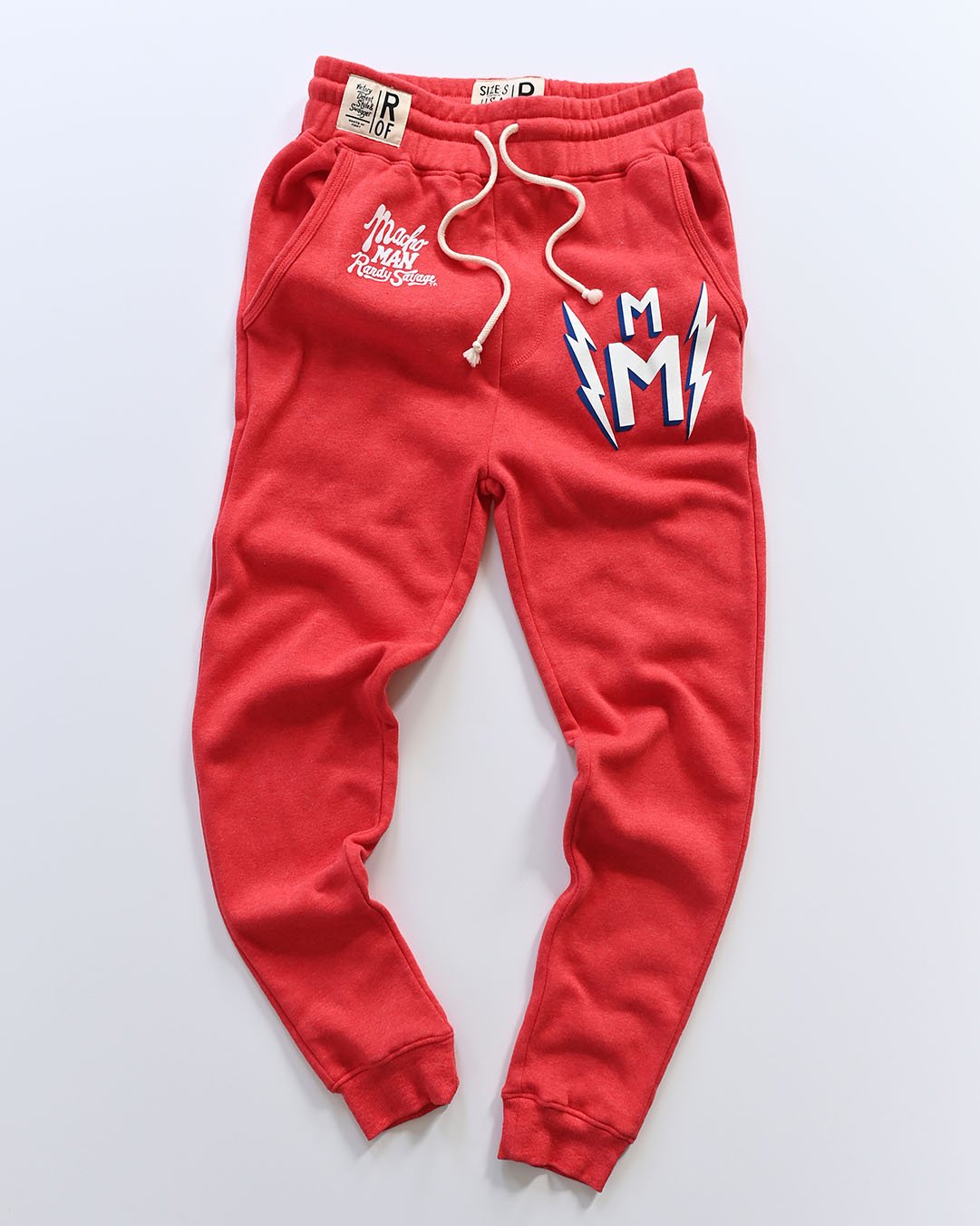 Randy Savage Macho Man Red Sweatpants - Roots of Fight Canada