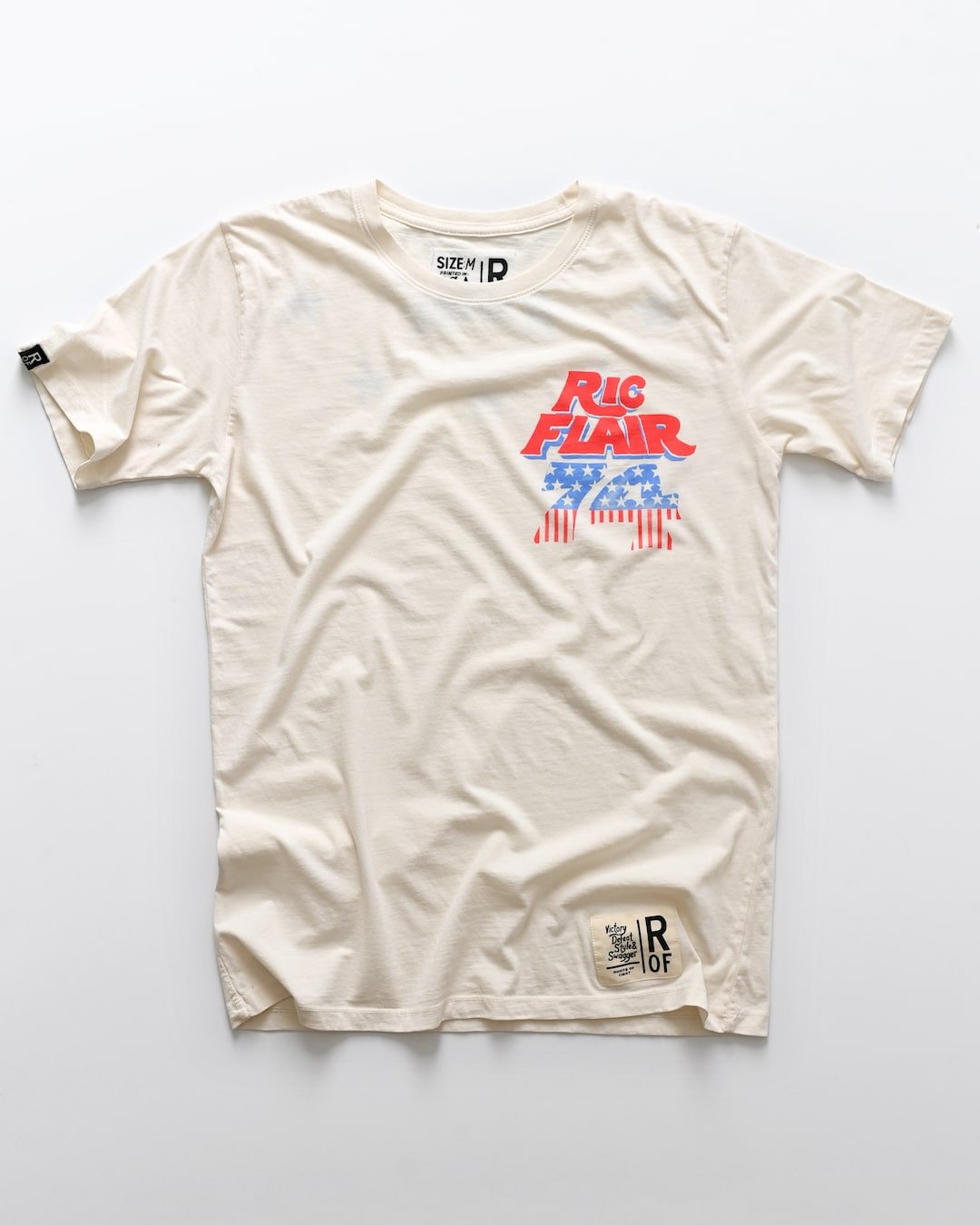 Ric Flair '74 Vintage White Tee - Roots of Fight Canada