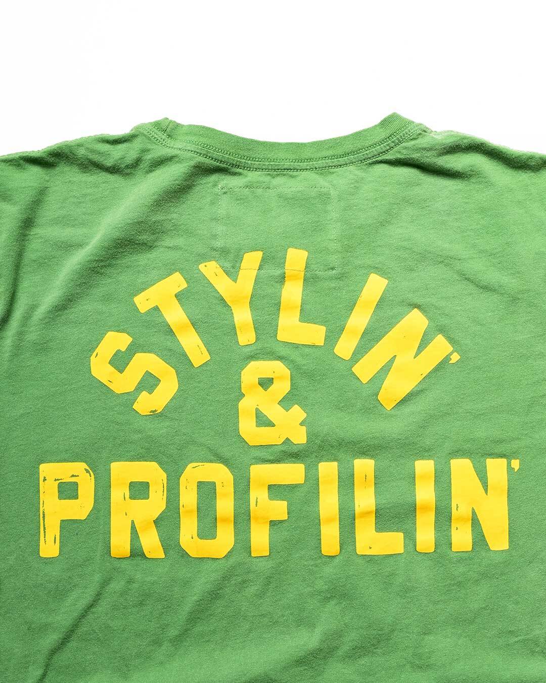 Ric Flair Stylin&#39; &amp; Profilin Green Tee - Roots of Fight Canada