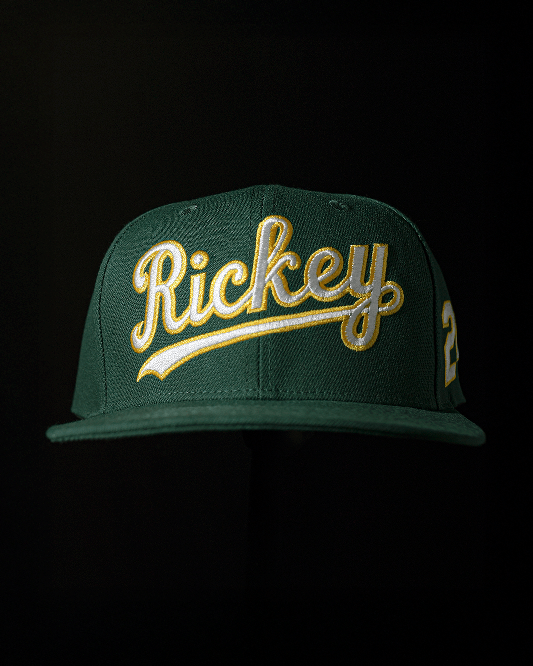 Rickey Henderson 24 Oakland Snapback Hat - Roots of Fight Canada