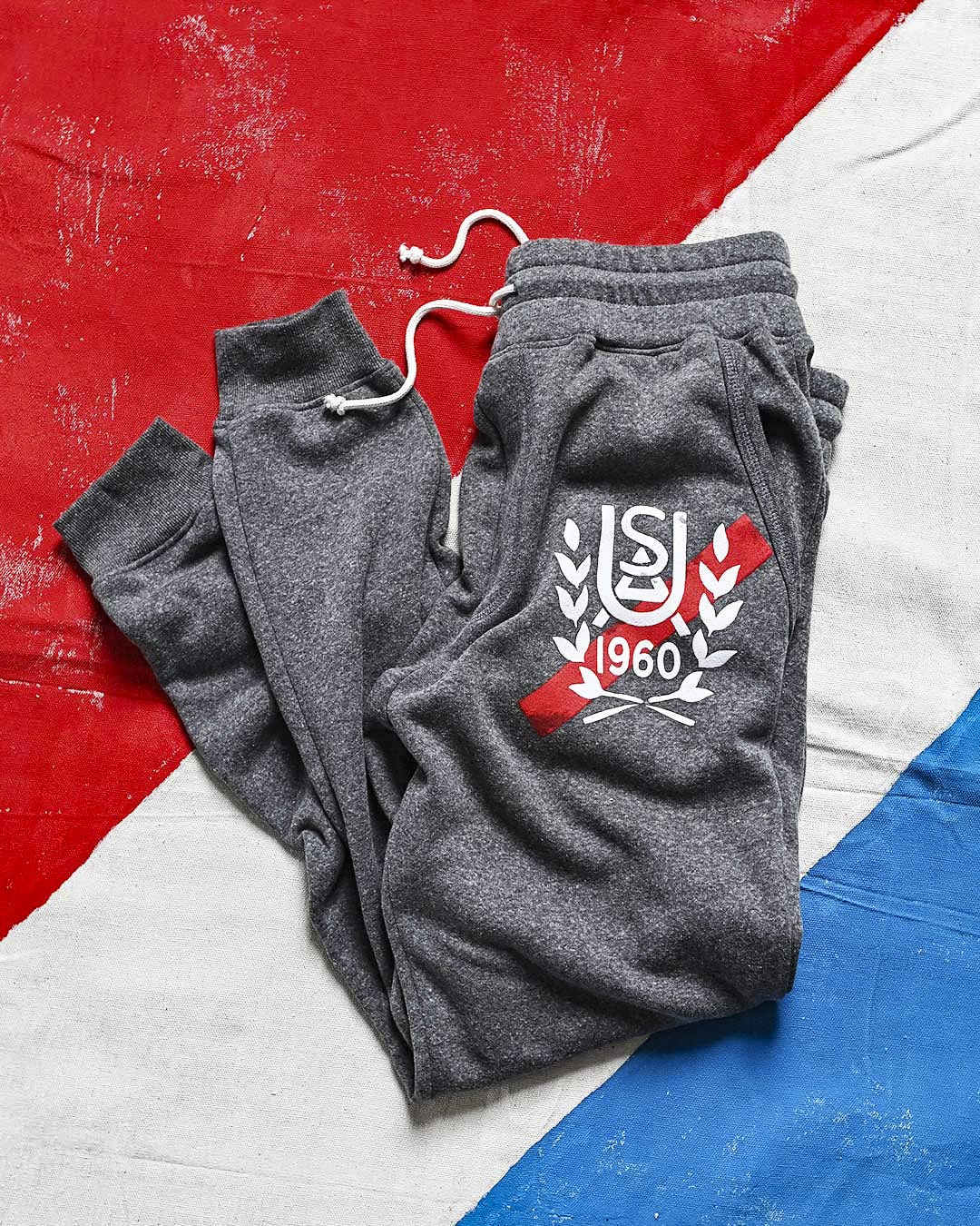 ROF Games USA Grey Sweatpants - Roots of Fight Canada