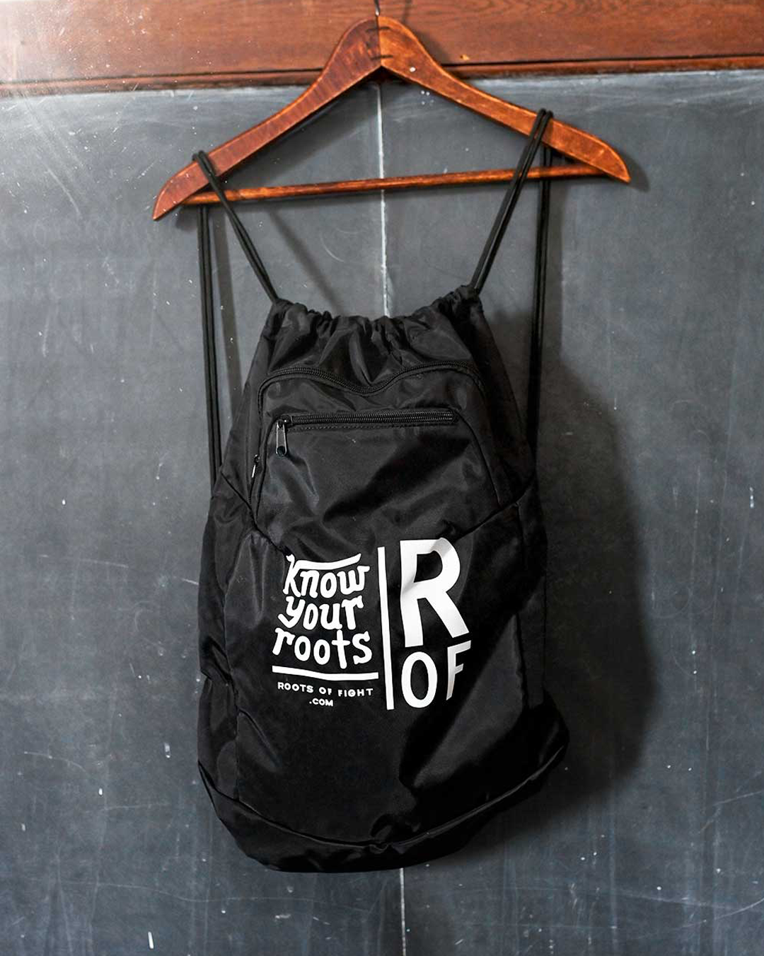 ROF Know Your Roots Drawstring Bag