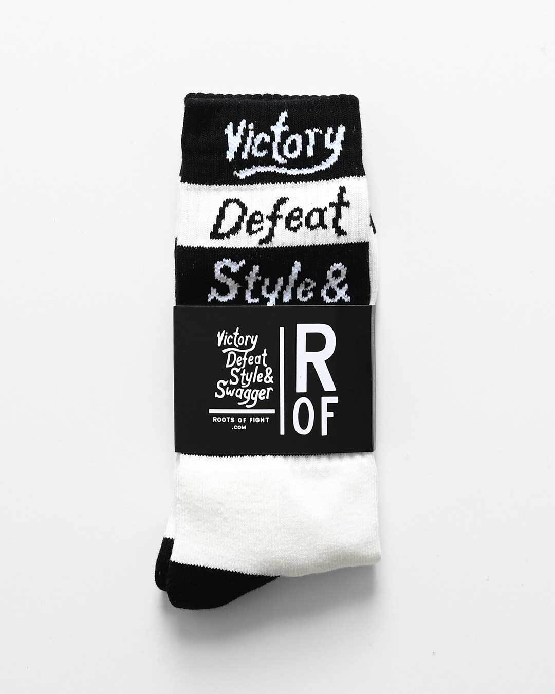 ROF VDSS Striped Socks - Roots of Fight Canada