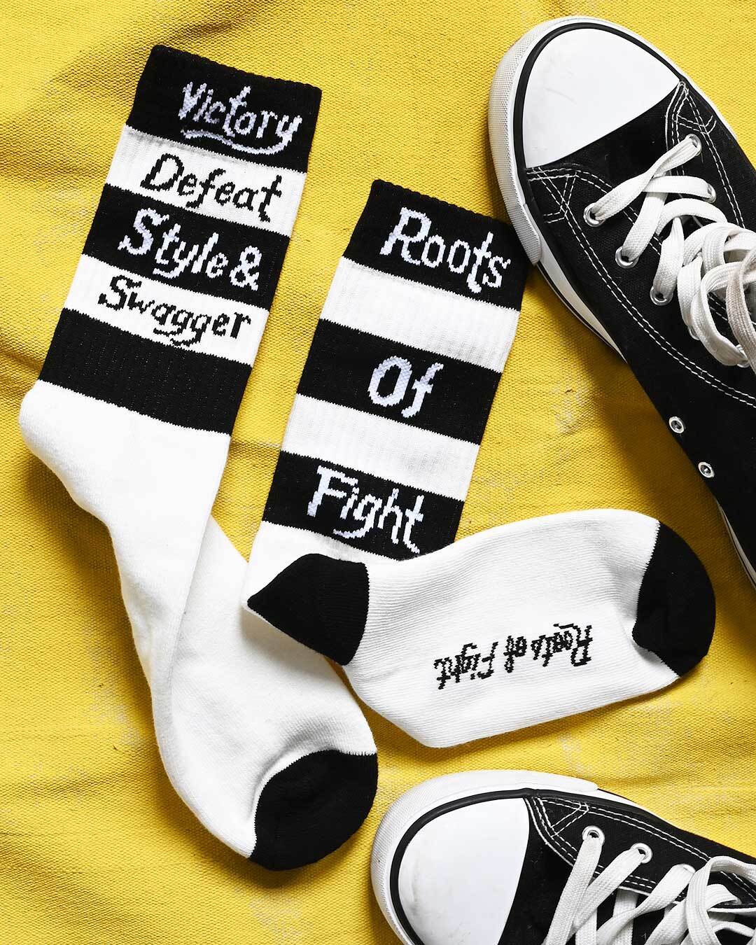ROF VDSS Striped Socks - Roots of Fight Canada
