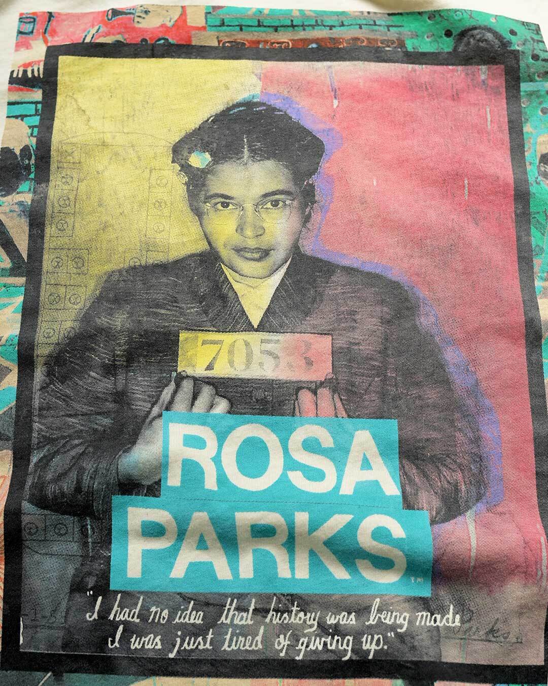 Rosa Parks 7053 Photo Women's Tee - Roots of Fight Canada