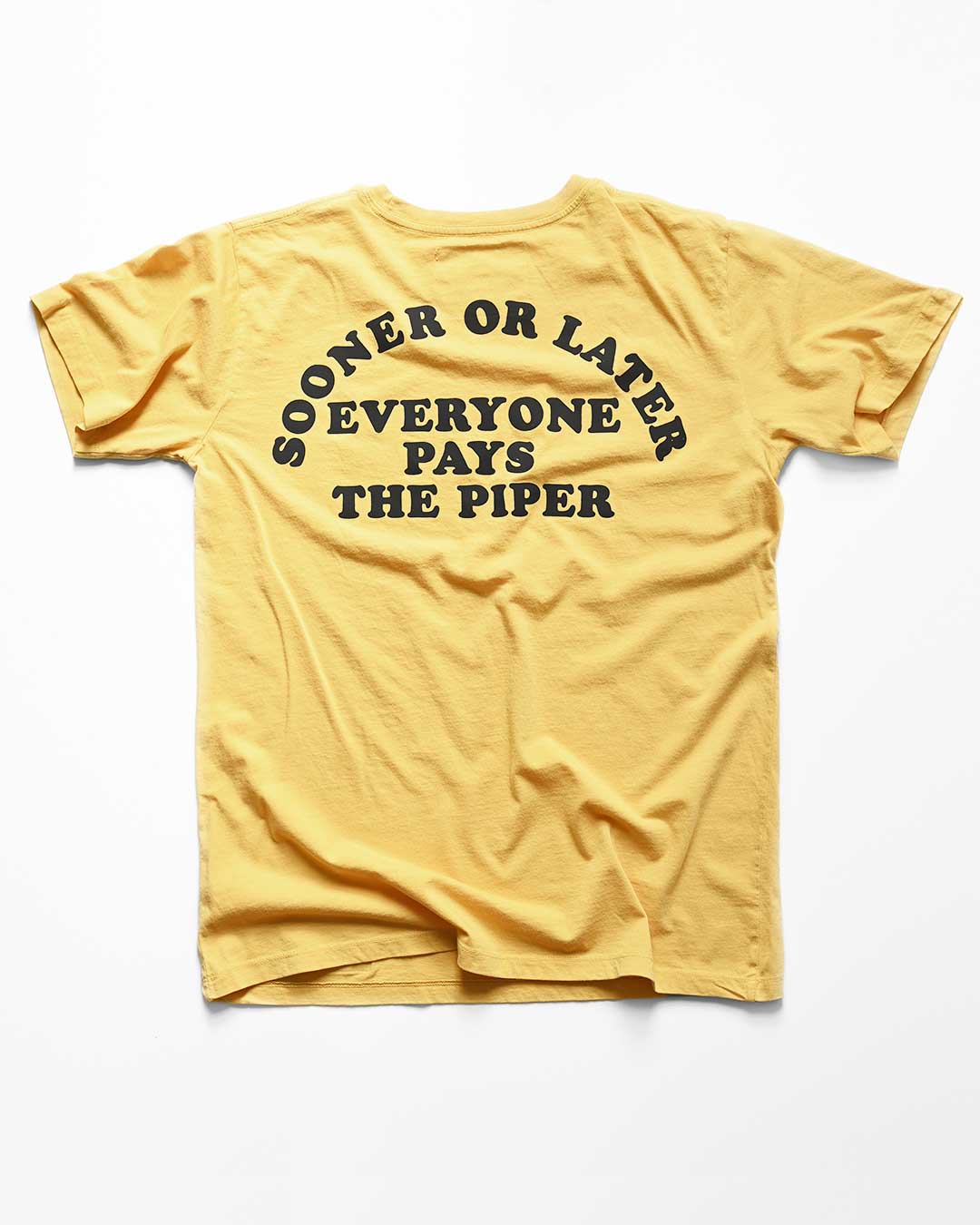 Rowdy Roddy Piper Everyone Pays Gold Tee - Roots of Fight Canada