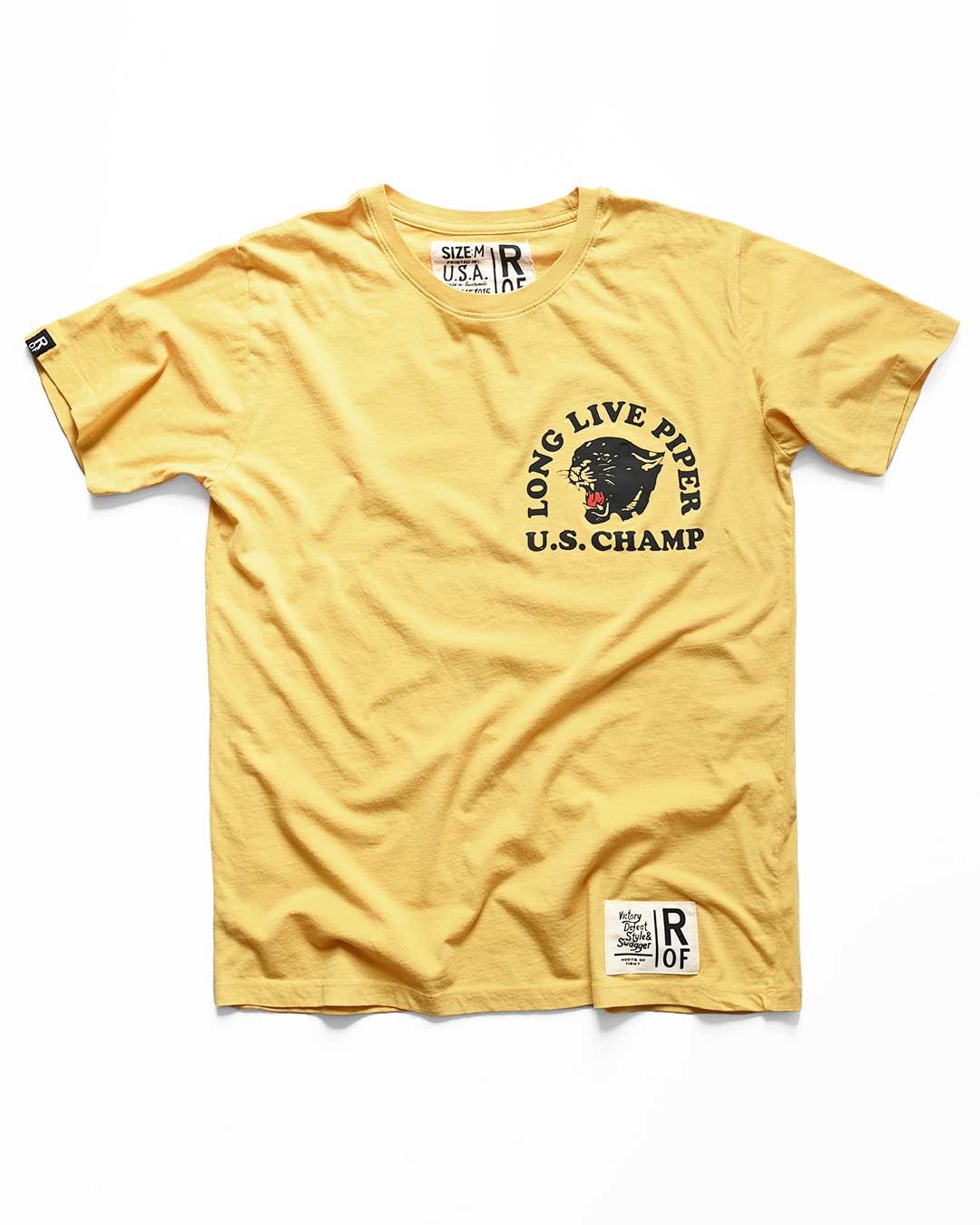 Rowdy Roddy Piper Everyone Pays Gold Tee - Roots of Fight Canada