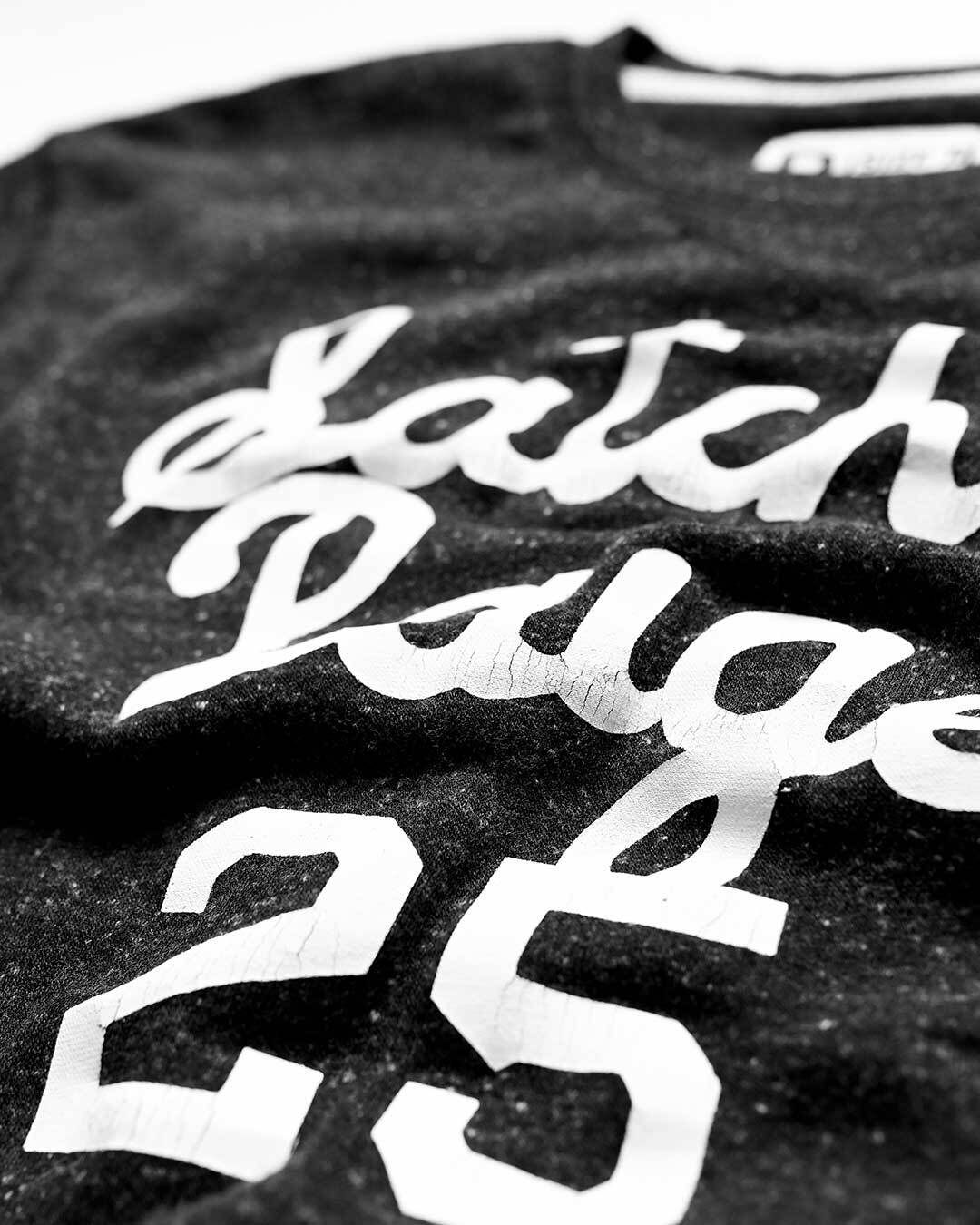 Satchel Paige 25 Heather Black Sweatshirt - Roots of Fight Canada