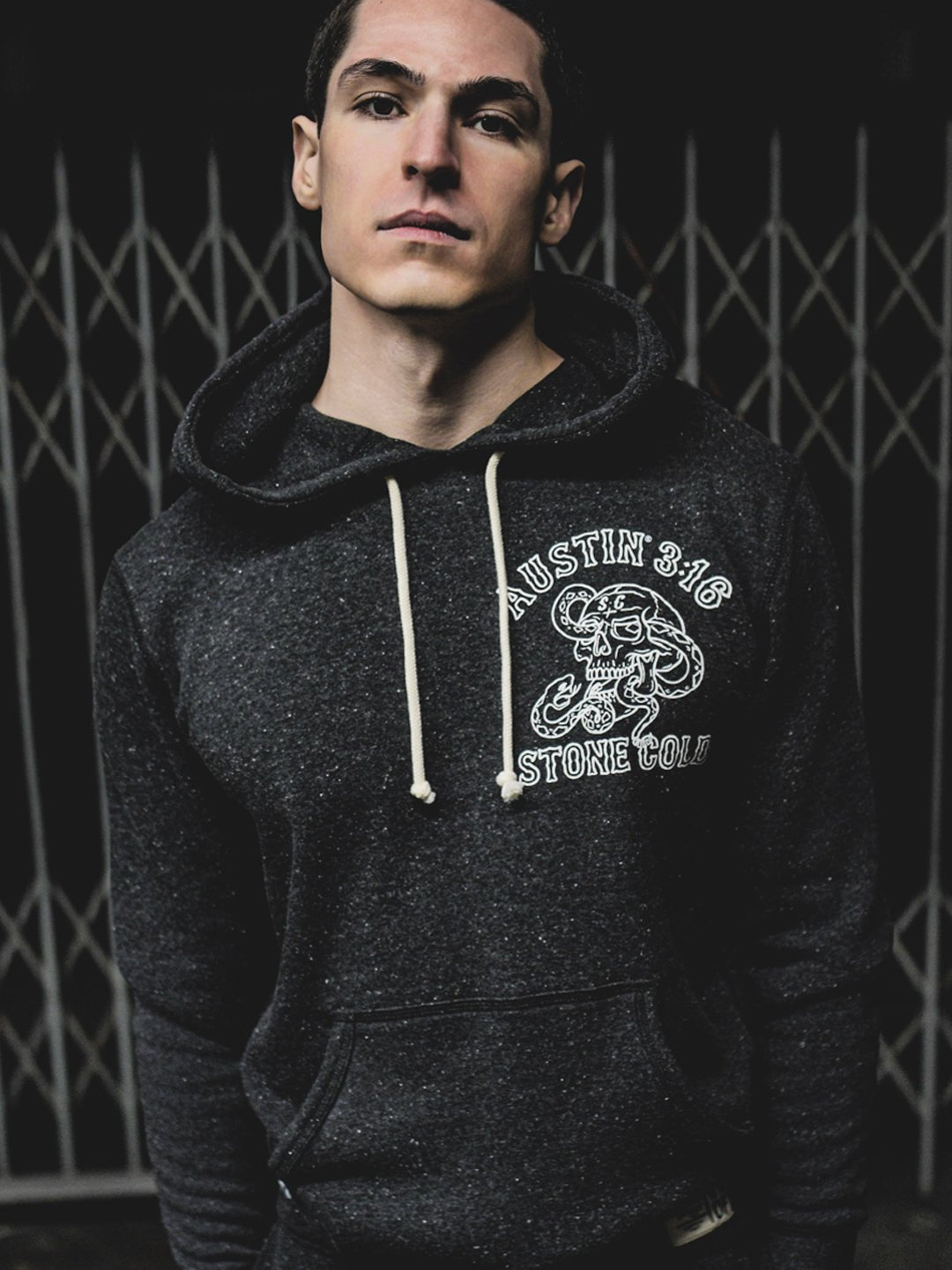 Stone Cold Austin 3:16 Black PO Hoody - Roots of Fight Canada