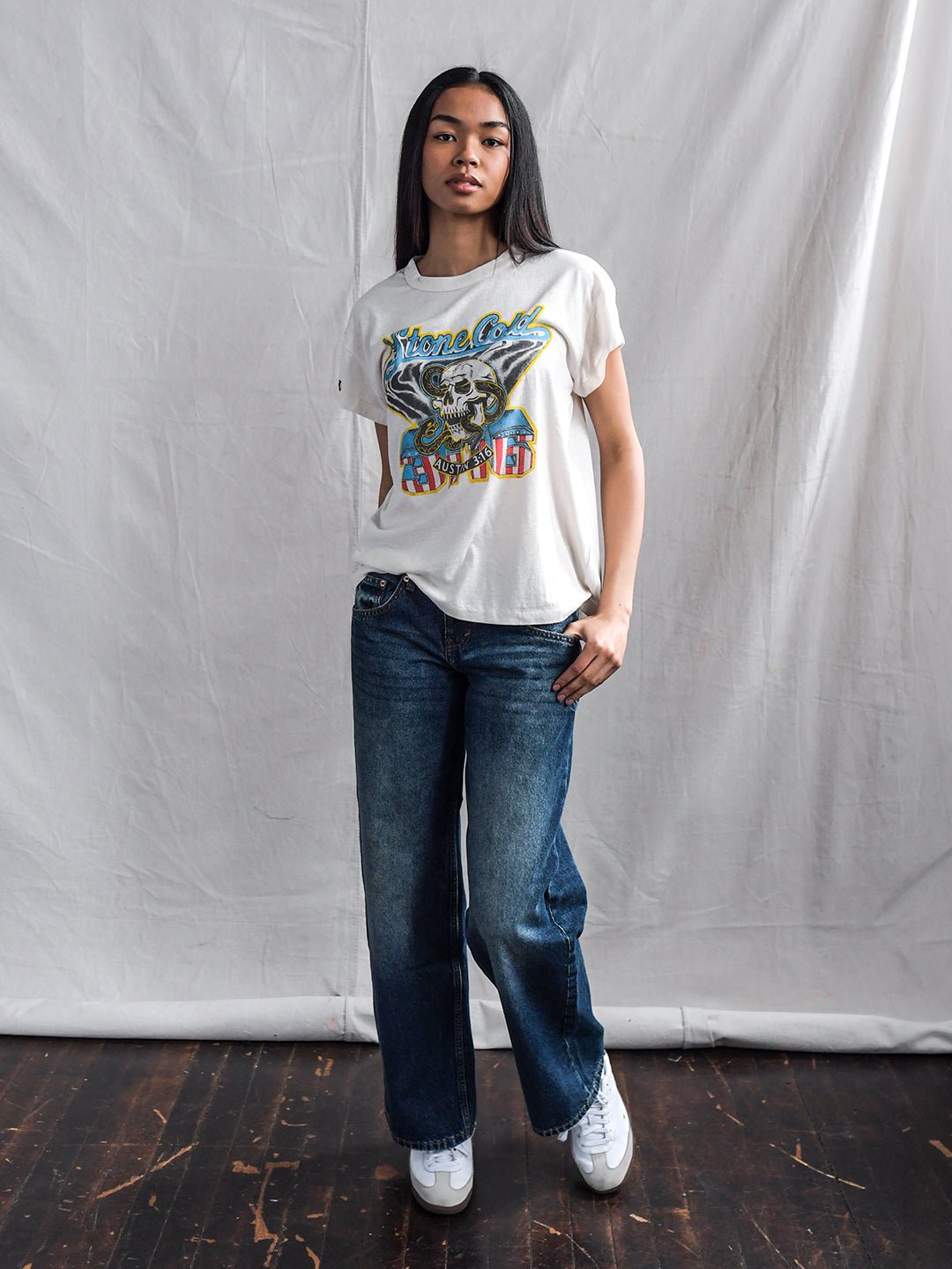 Stone Cold Steve Austin Verse White Women's Tee - Roots of Fight Canada