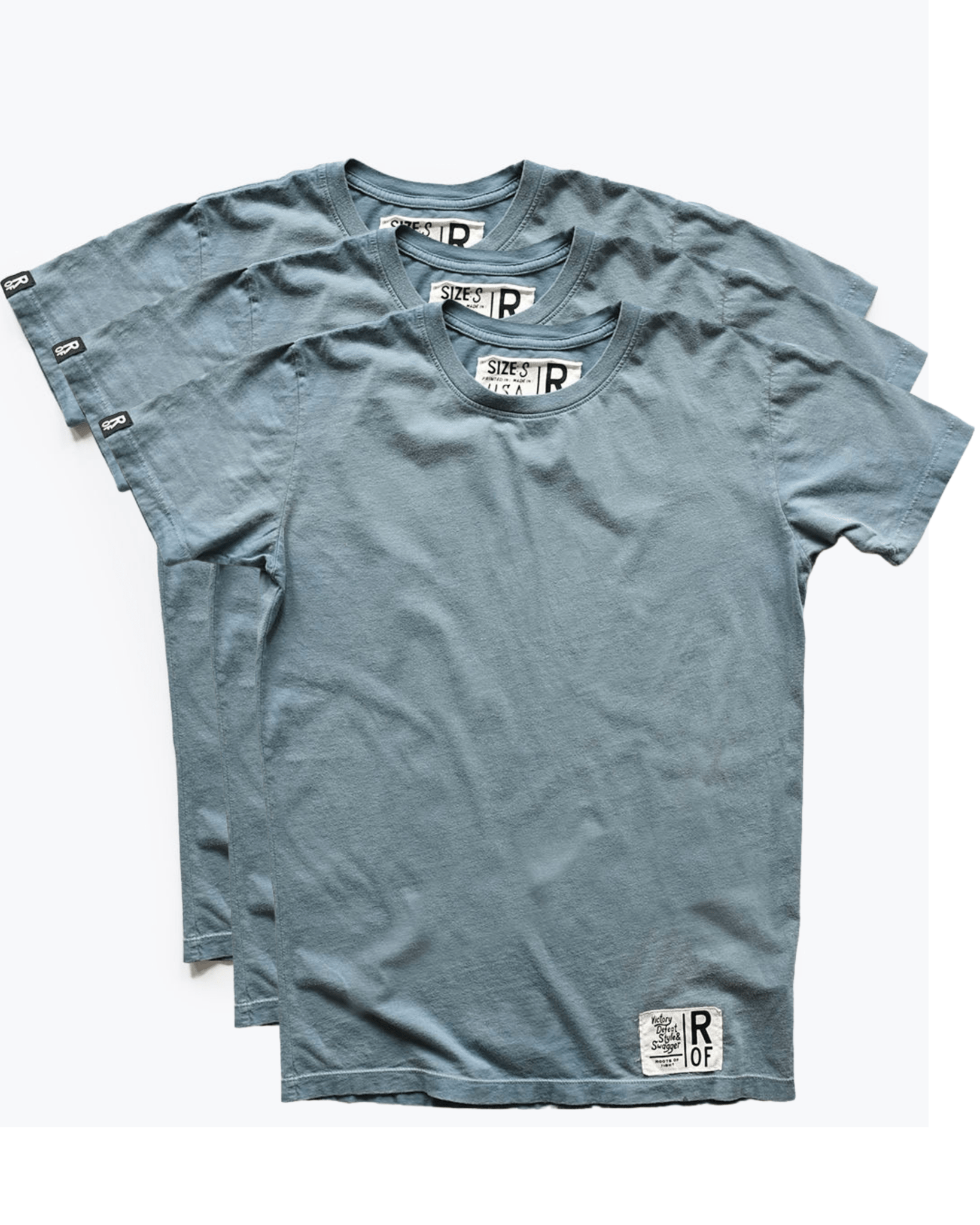 Sun Faded Dusty Blue 3 Pack - Roots of Fight Canada