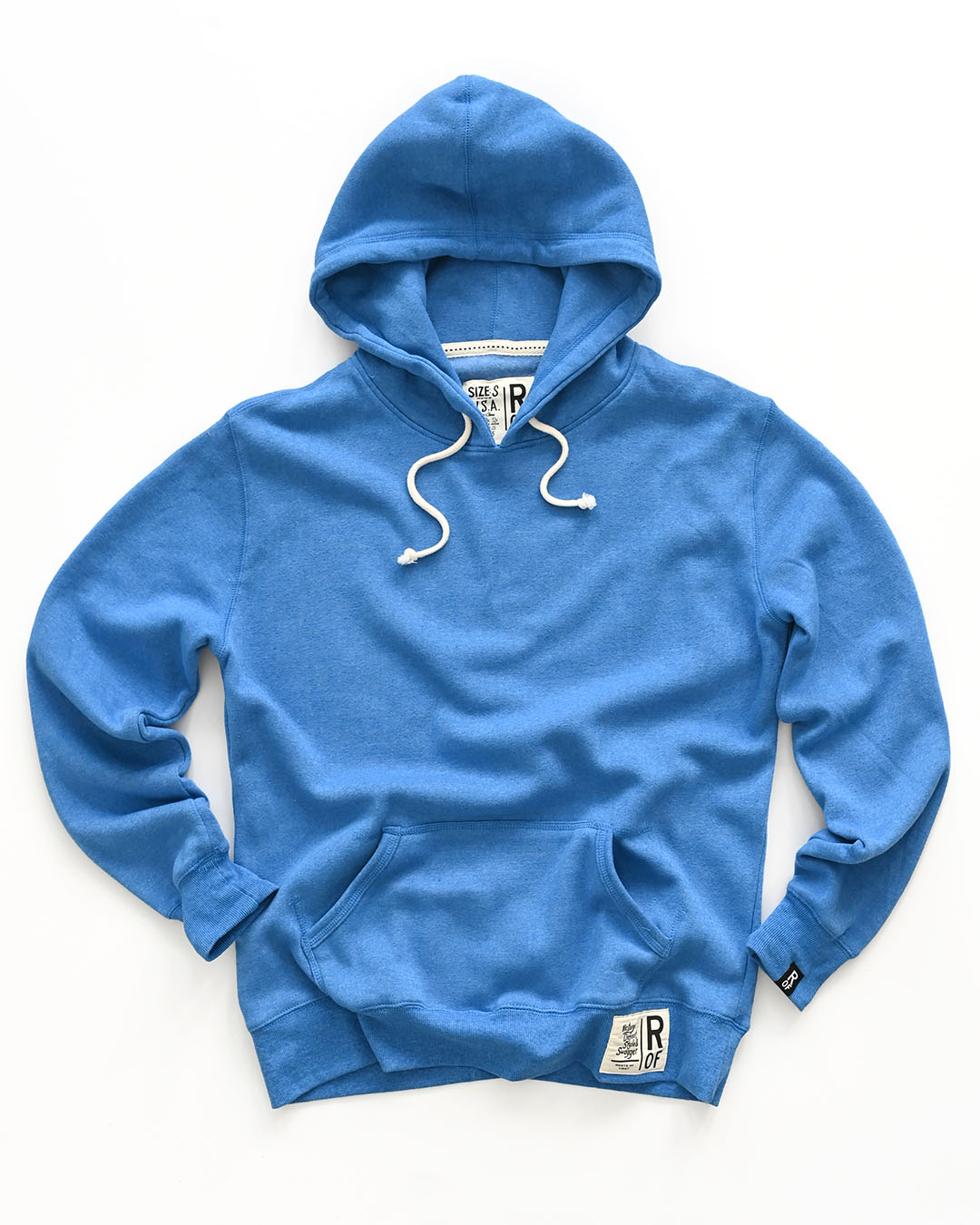 Supersoft Midweight Heather Blue Hoody - Roots of Fight Canada