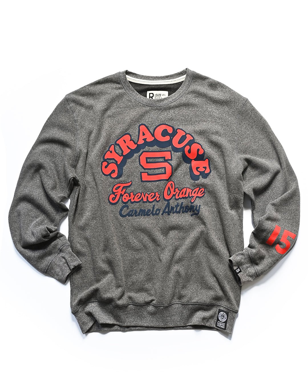 SYR - C. Anthony Forever Orange Grey Sweatshirt - Roots of Fight Canada