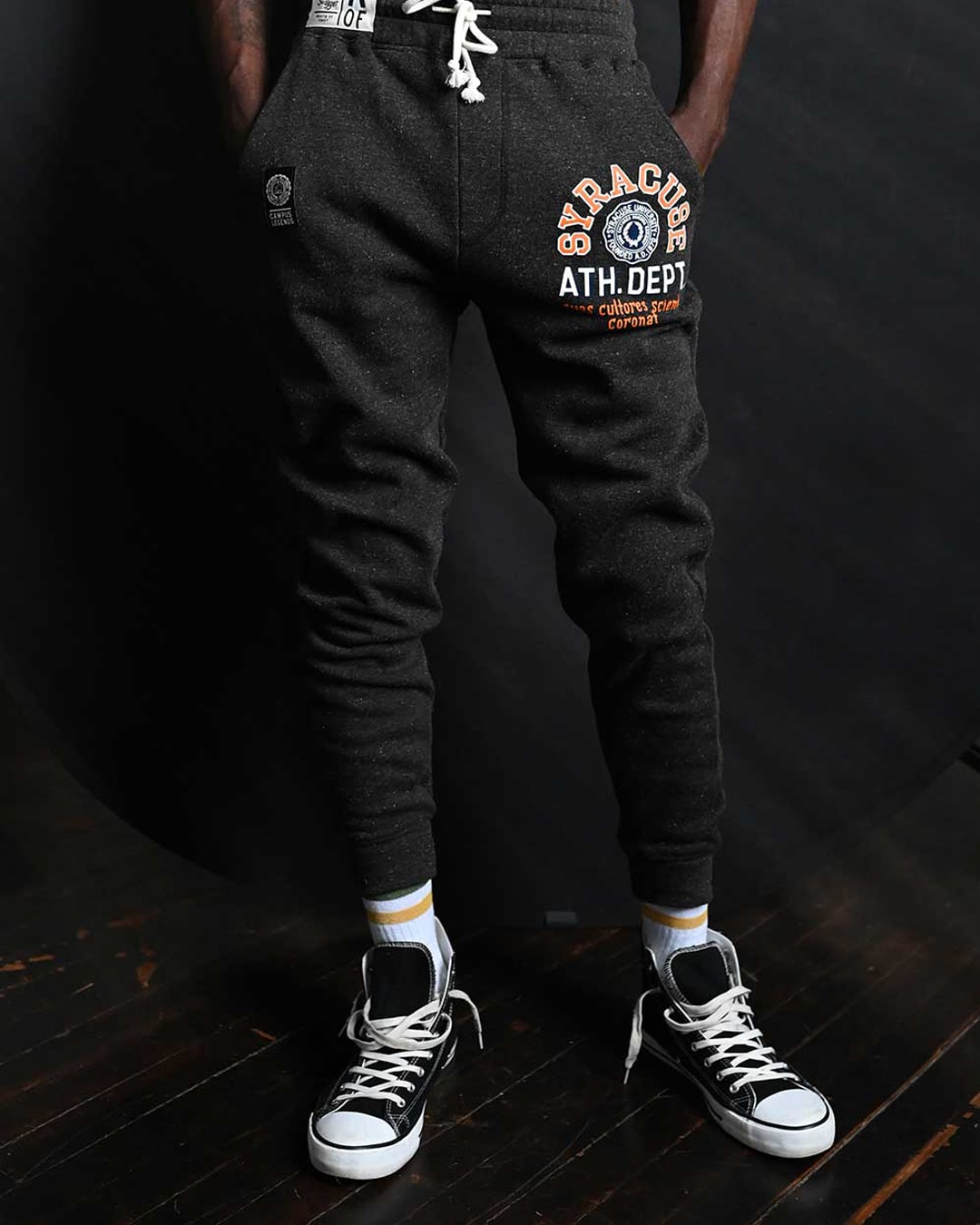 Syracuse - Ath. Dept. Black Sweatpants - Roots of Fight Canada