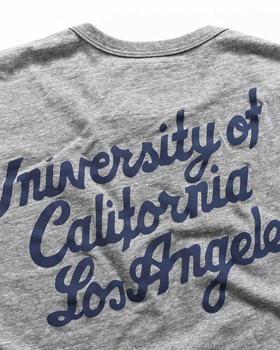 UCLA - Bruins Basketball Grey Tee - Roots of Fight Canada