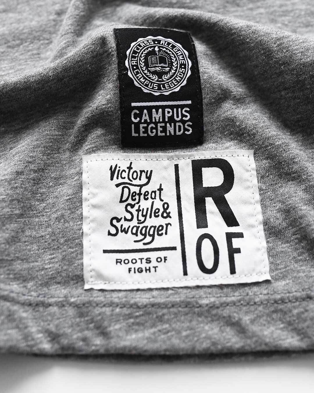 UCLA - Bruins Basketball Grey Tee - Roots of Fight Canada