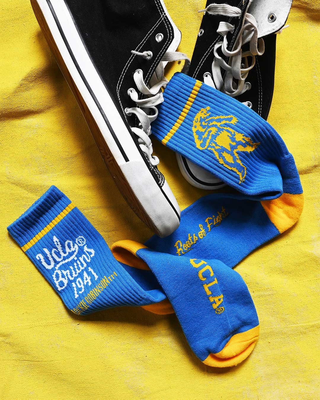UCLA - Jackie Robinson Blue Socks - Roots of Fight Canada