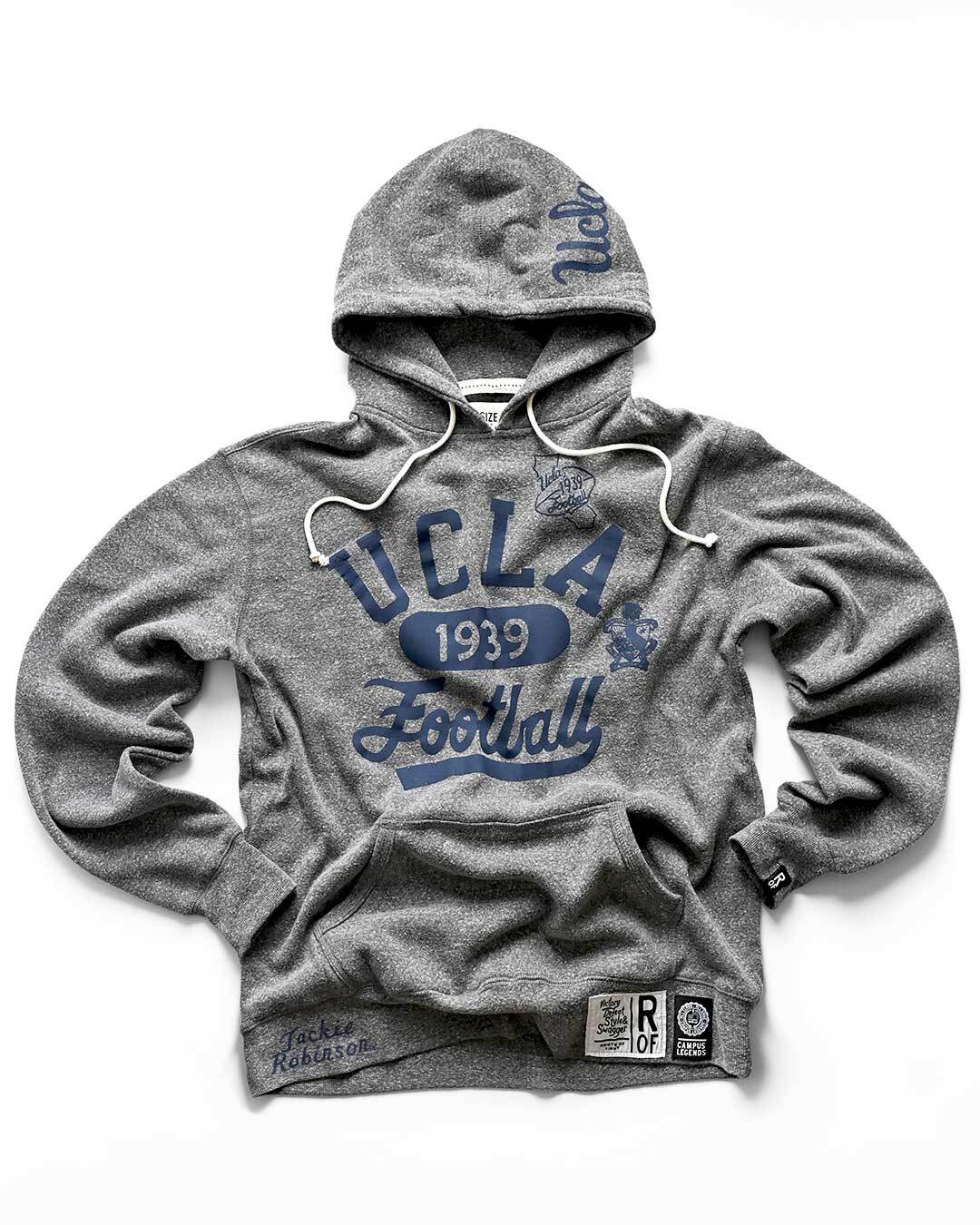 UCLA - JR &#39;39 Football Grey PO Hoody - Roots of Fight Canada