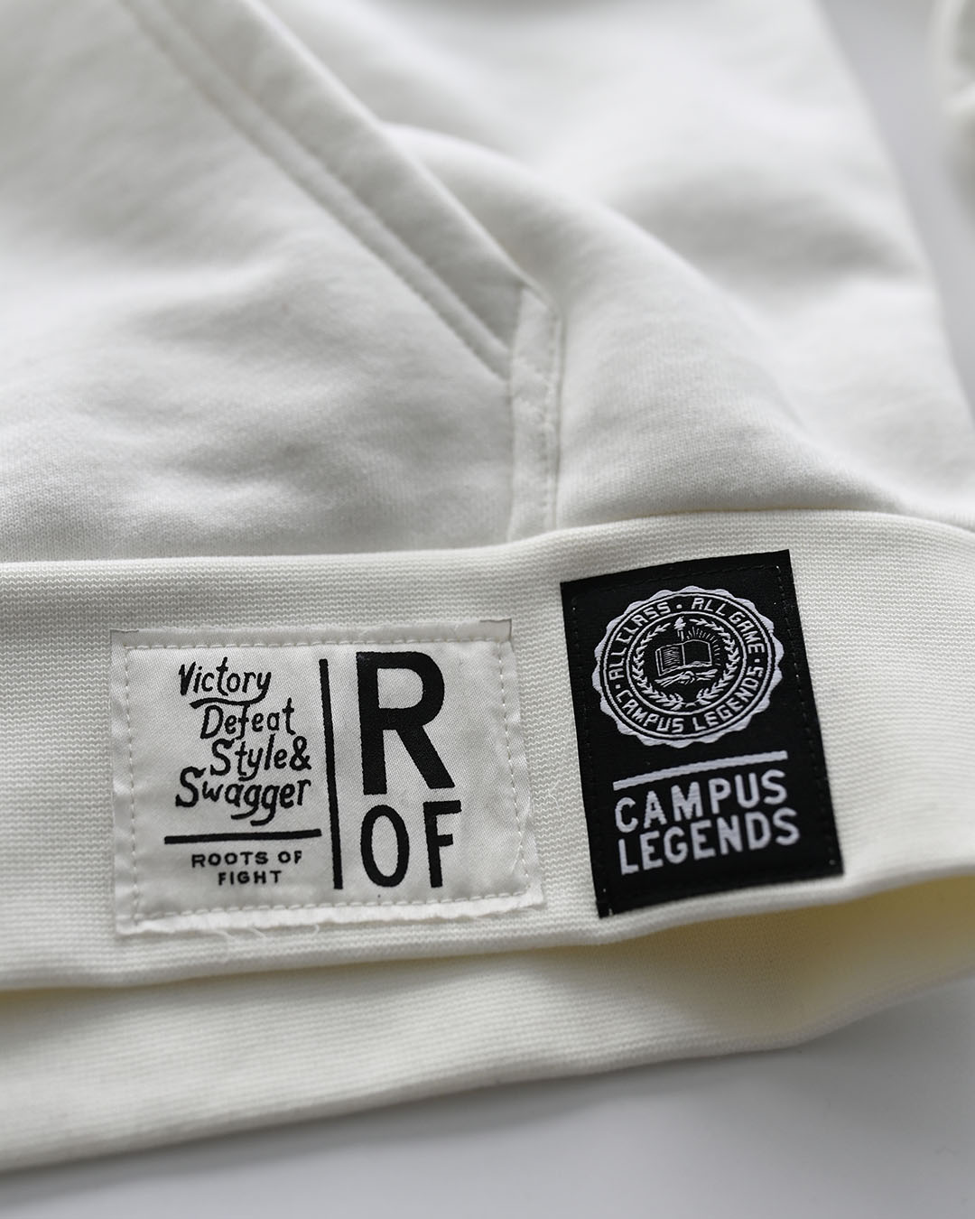 UCLA - Robinson Era White Heavyweight PO Hoody - Roots of Fight Canada